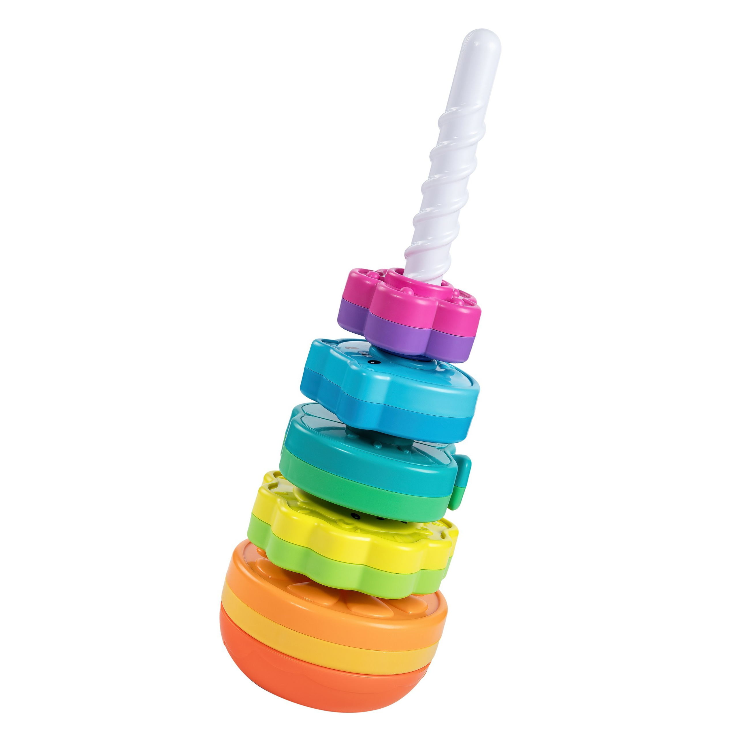 Пирамидка развивающая с шестеренками детская