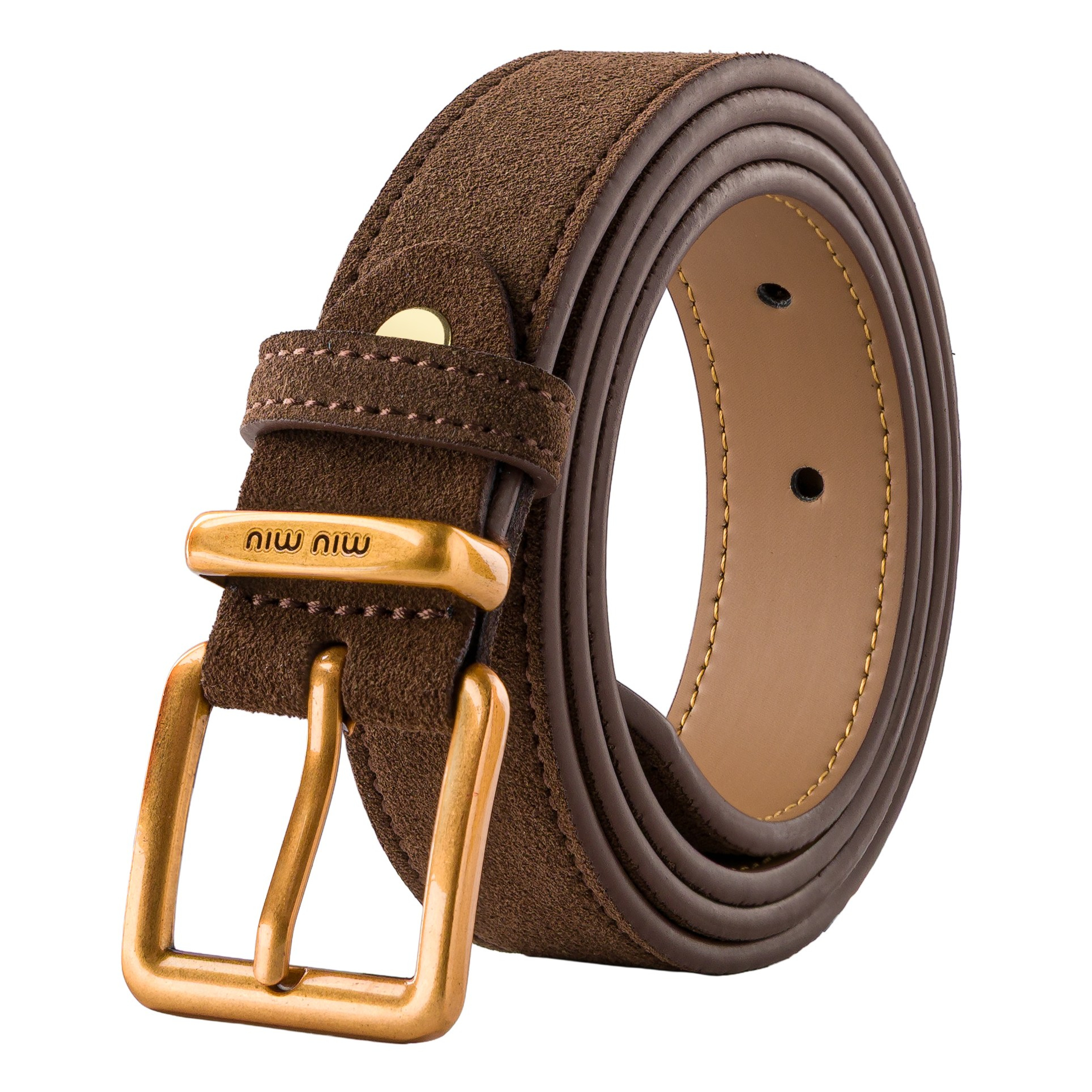 Замшевый ремень