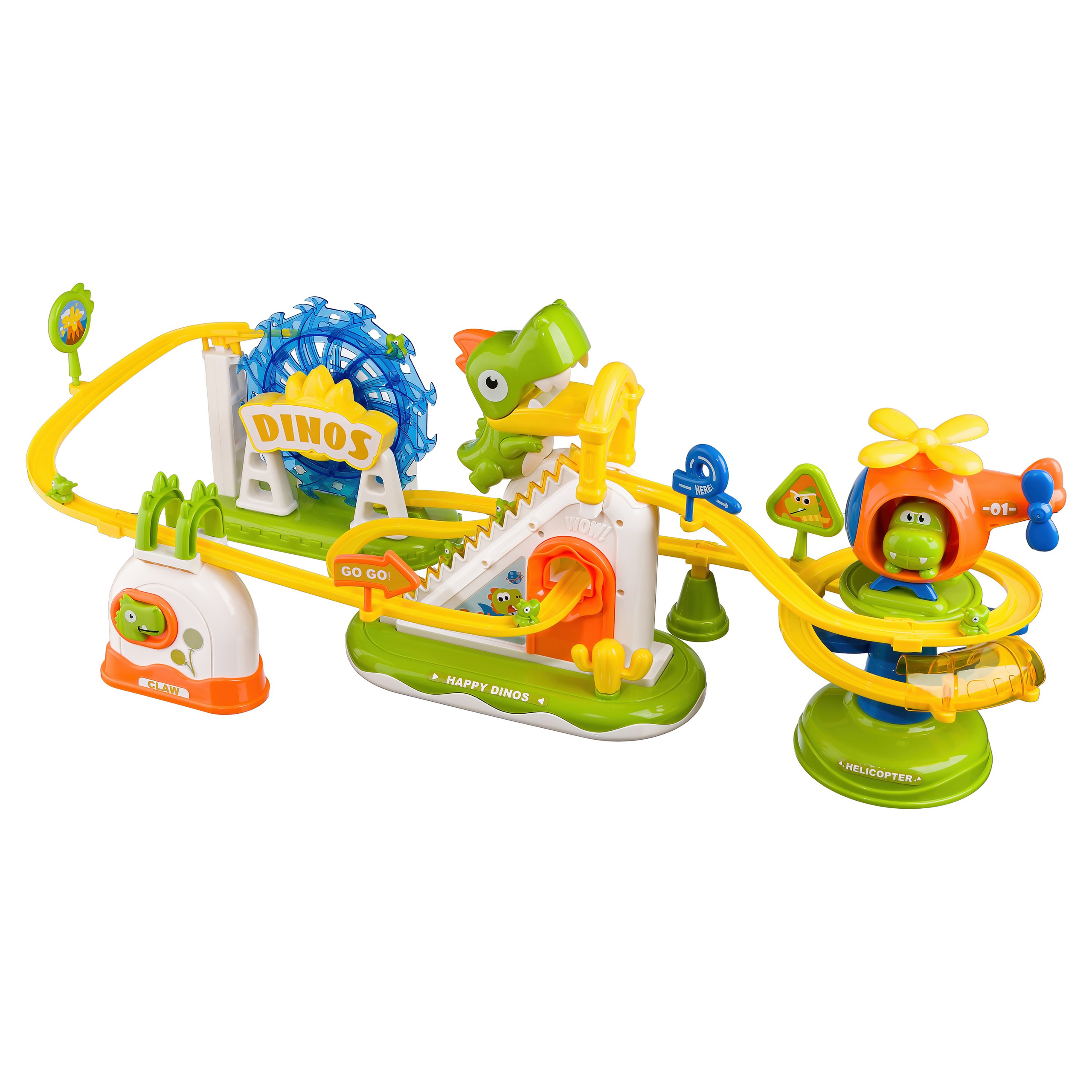 Детский конструктор с горками на батарейках