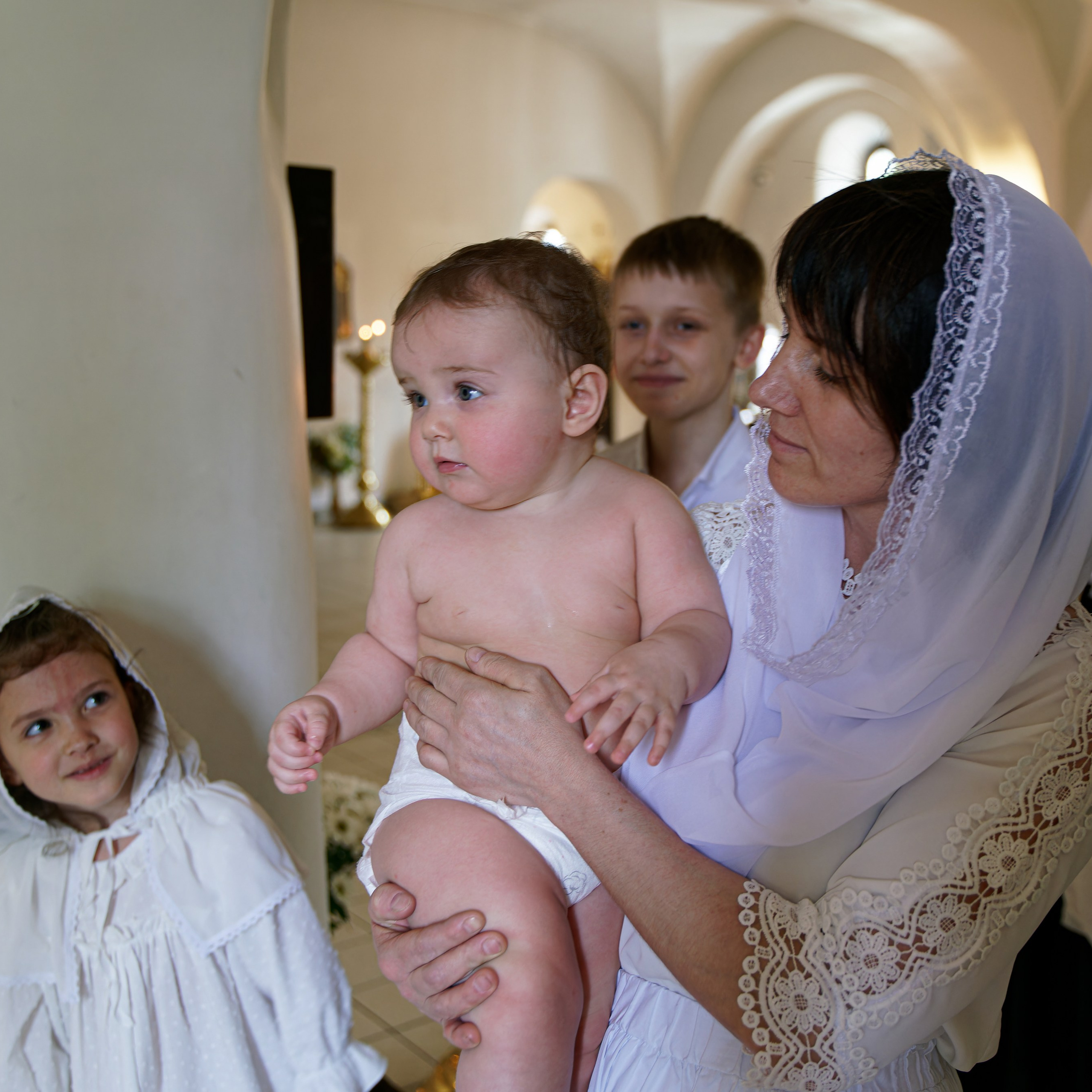 Крещение Евы. Главная