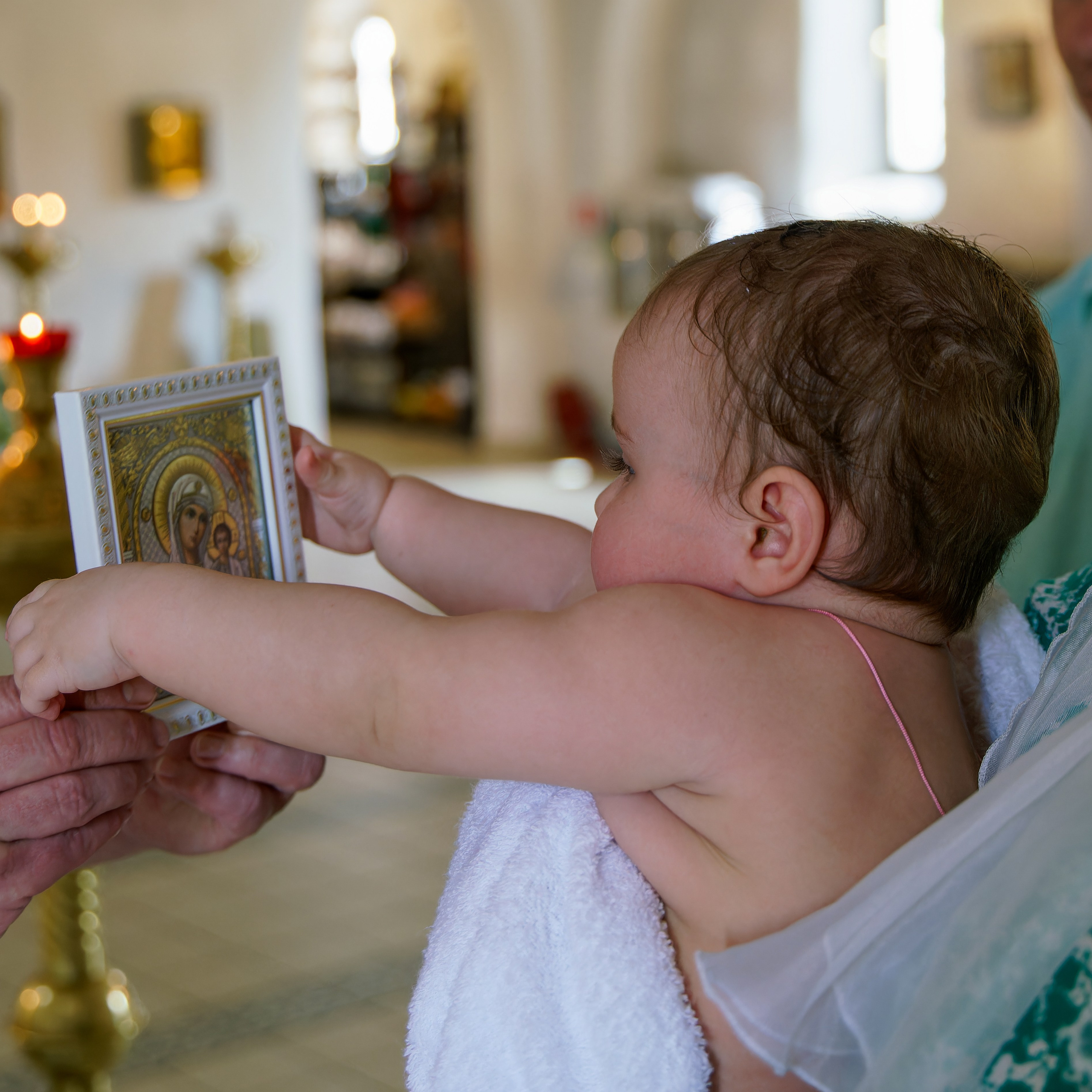 Крещение Евы. Главная