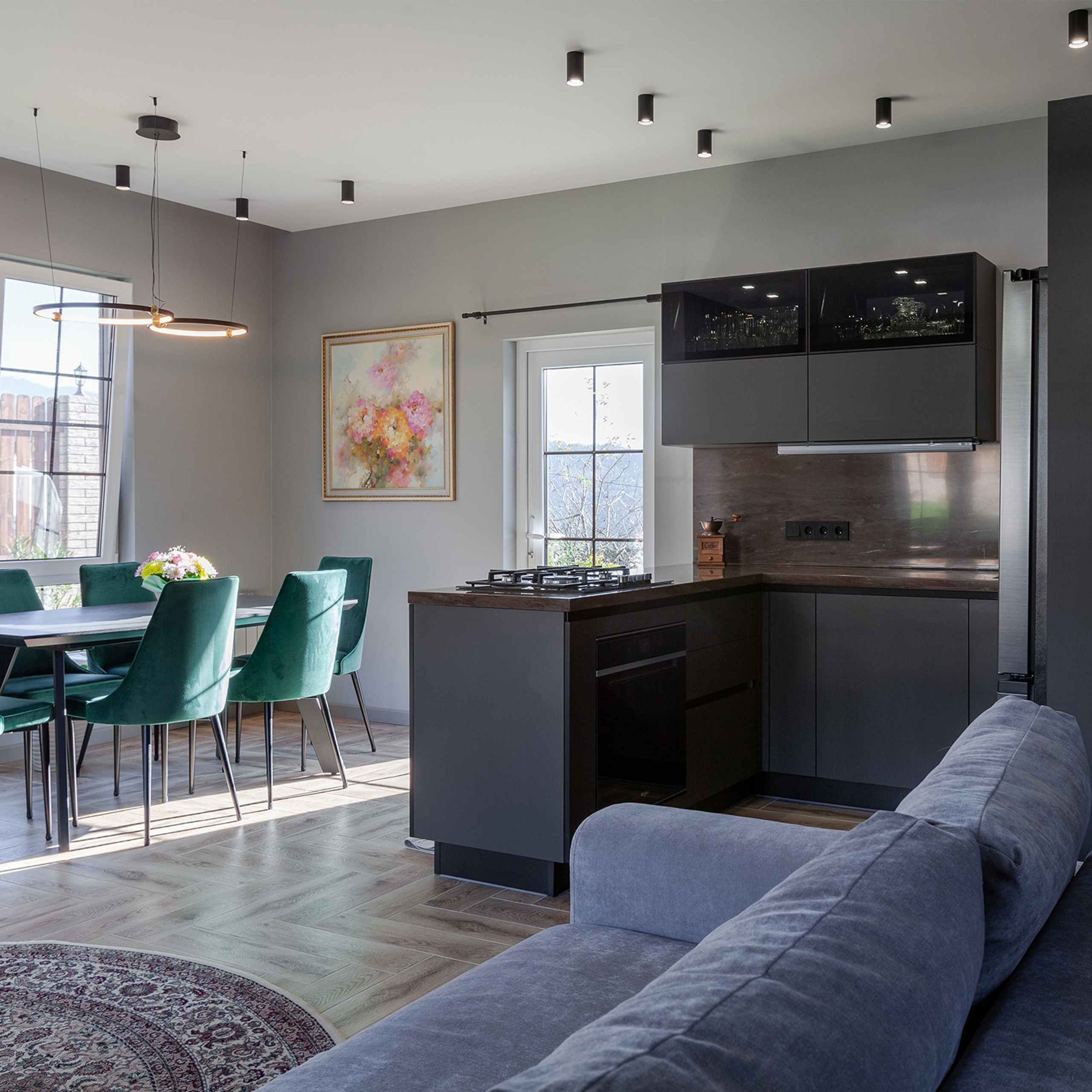 Кухня в частном доме