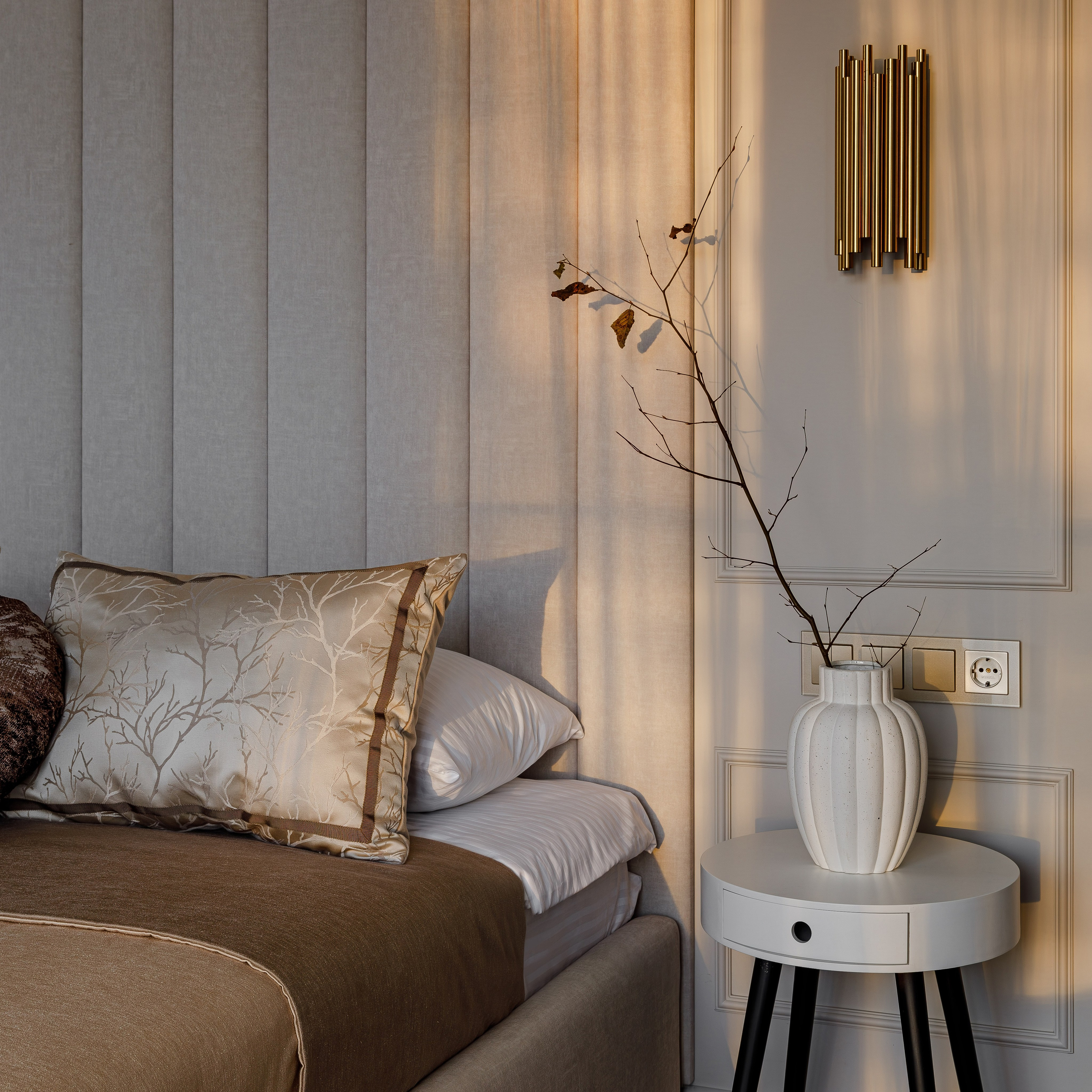 Интерьер квартиры в ЖК Марина Гарден. Дизайн-проект: Светлана Юмаева