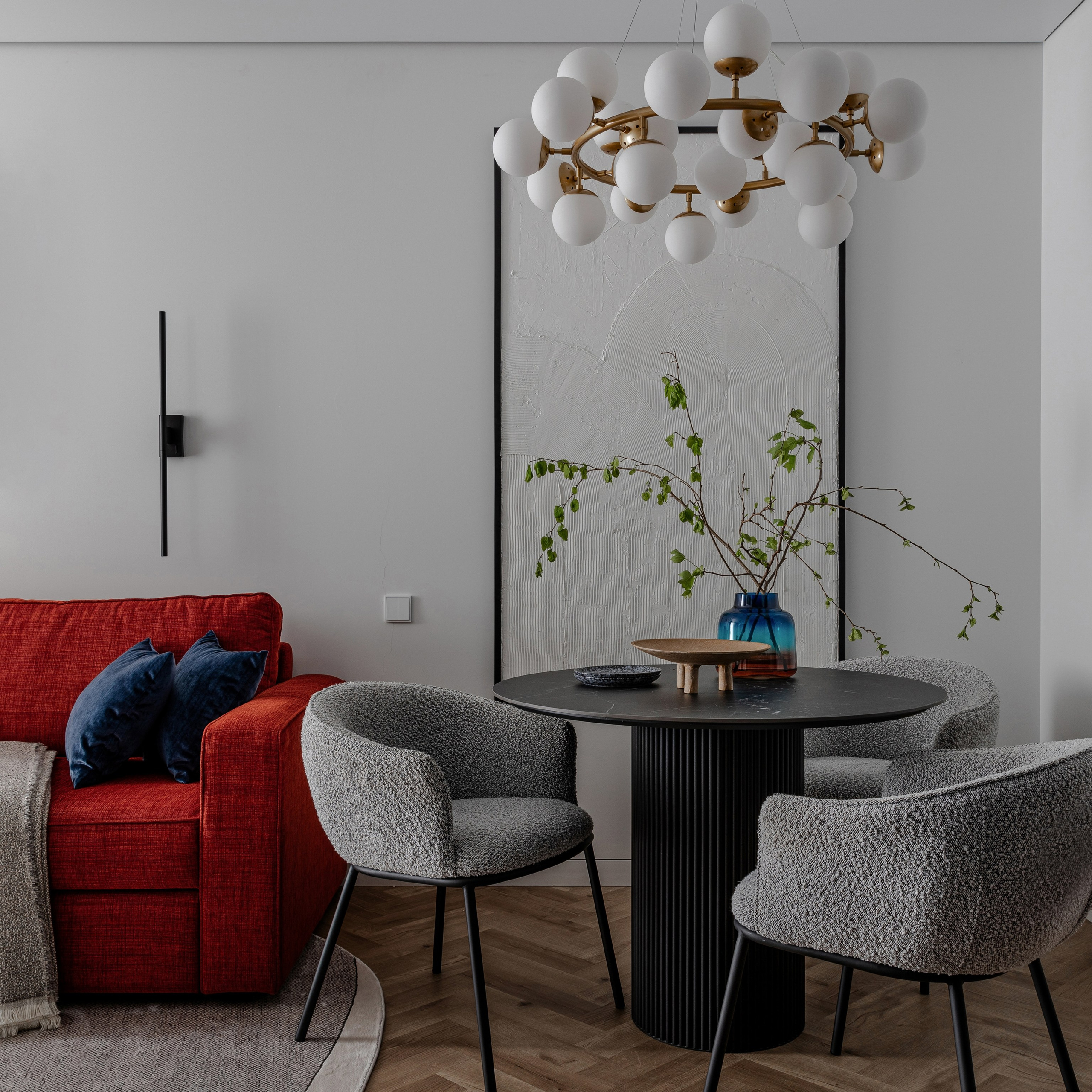 Дизайн-проект: Ксения Конкина и Евгения Завьялова — студия DKSdesign — Публикация в журнале «HIHOME»