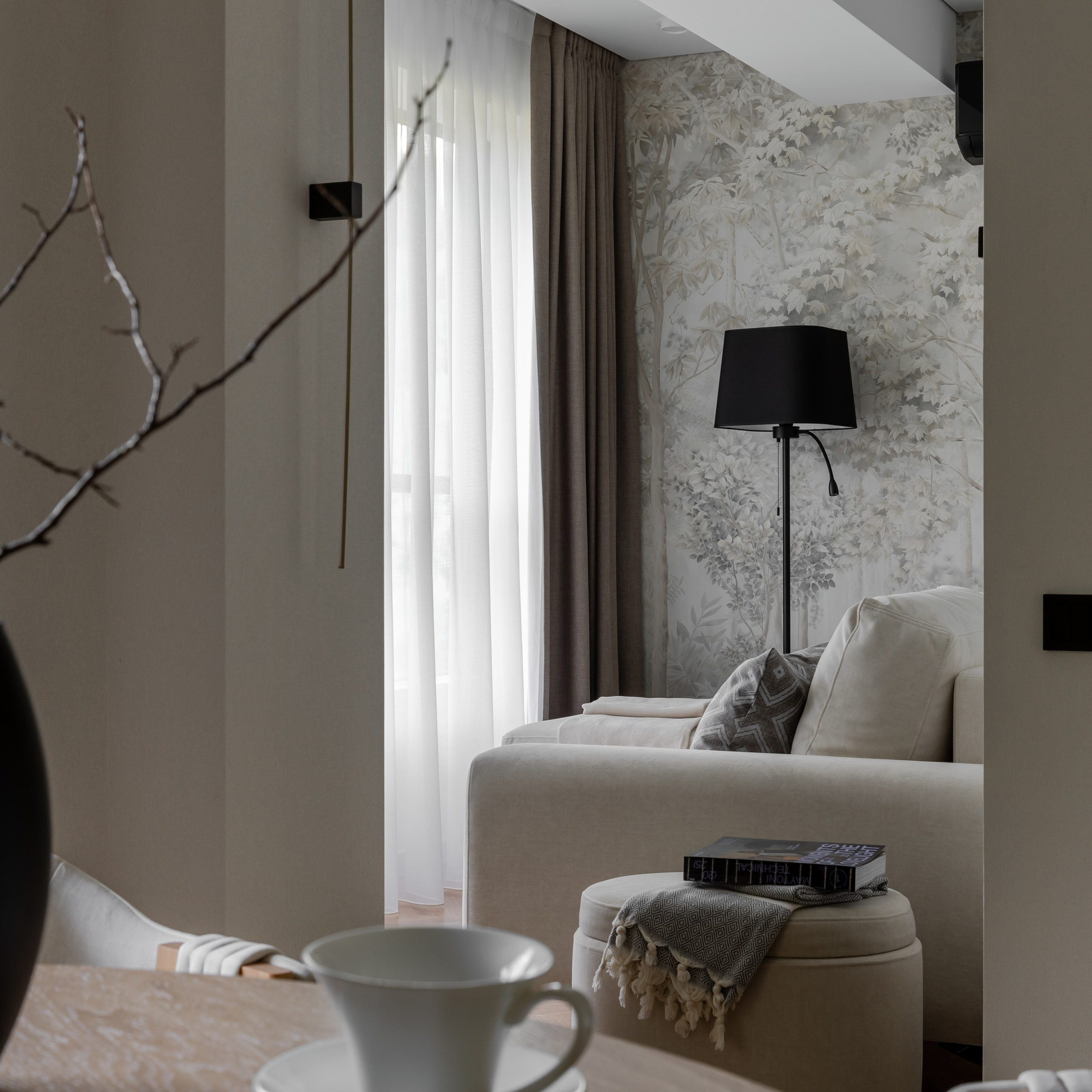 Интерьер квартиры в ЖК Южный парк. Дизайн-проект: Елена Ткачева