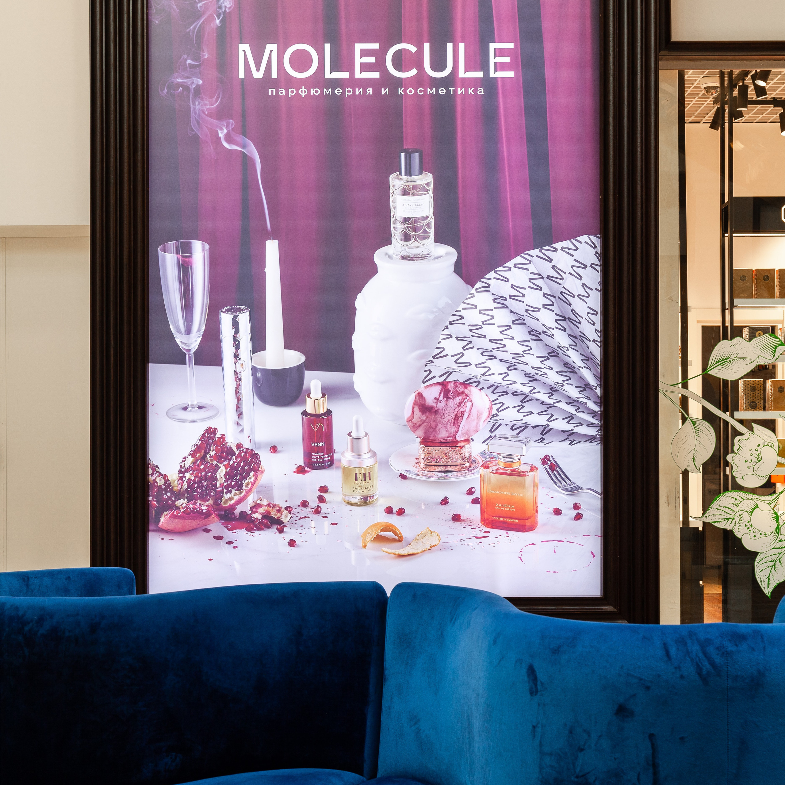 MOLECULE сеть парфюмерных магазинов