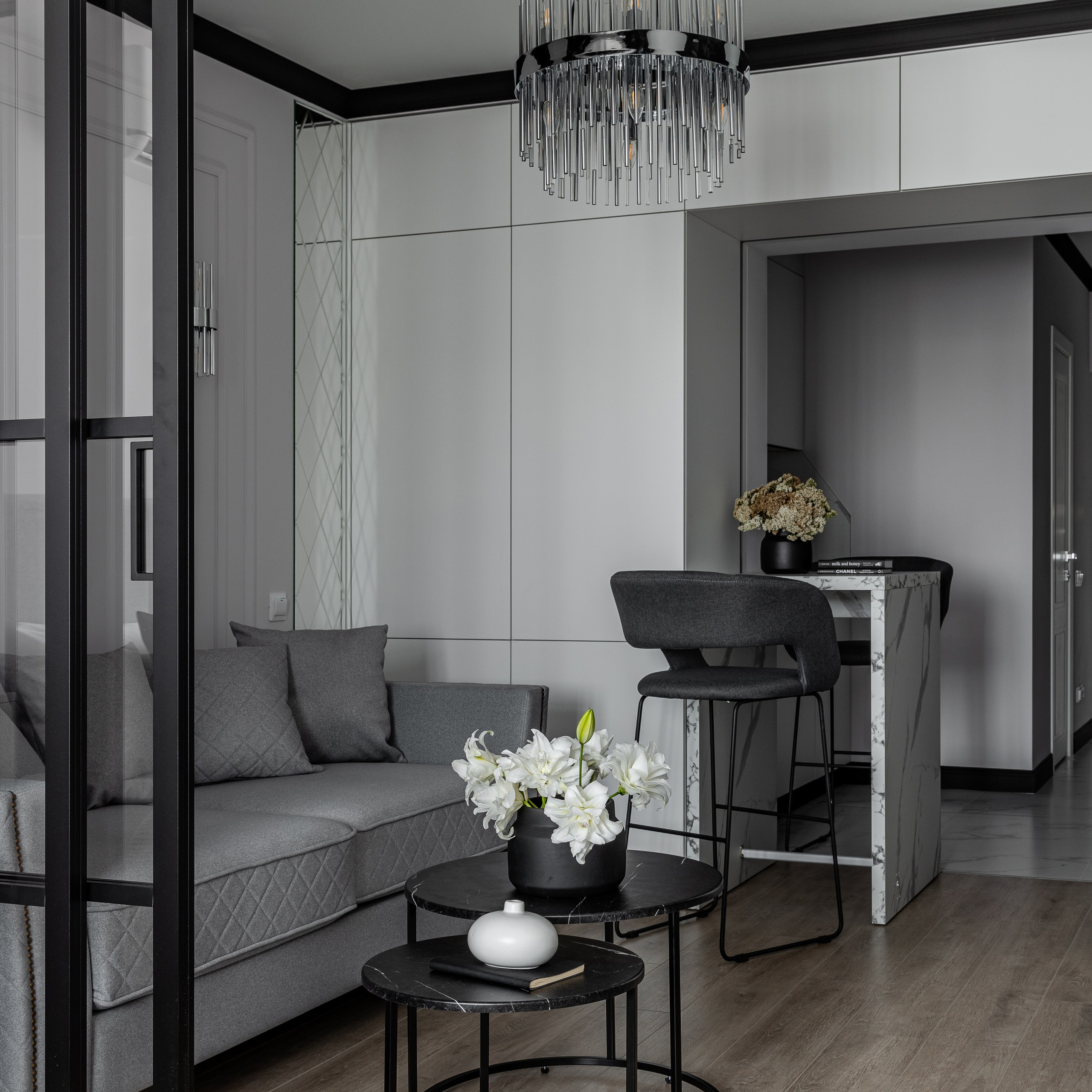 Квартира в ЖК Морская симфония. Дизайн-проект: Мария Лебедева