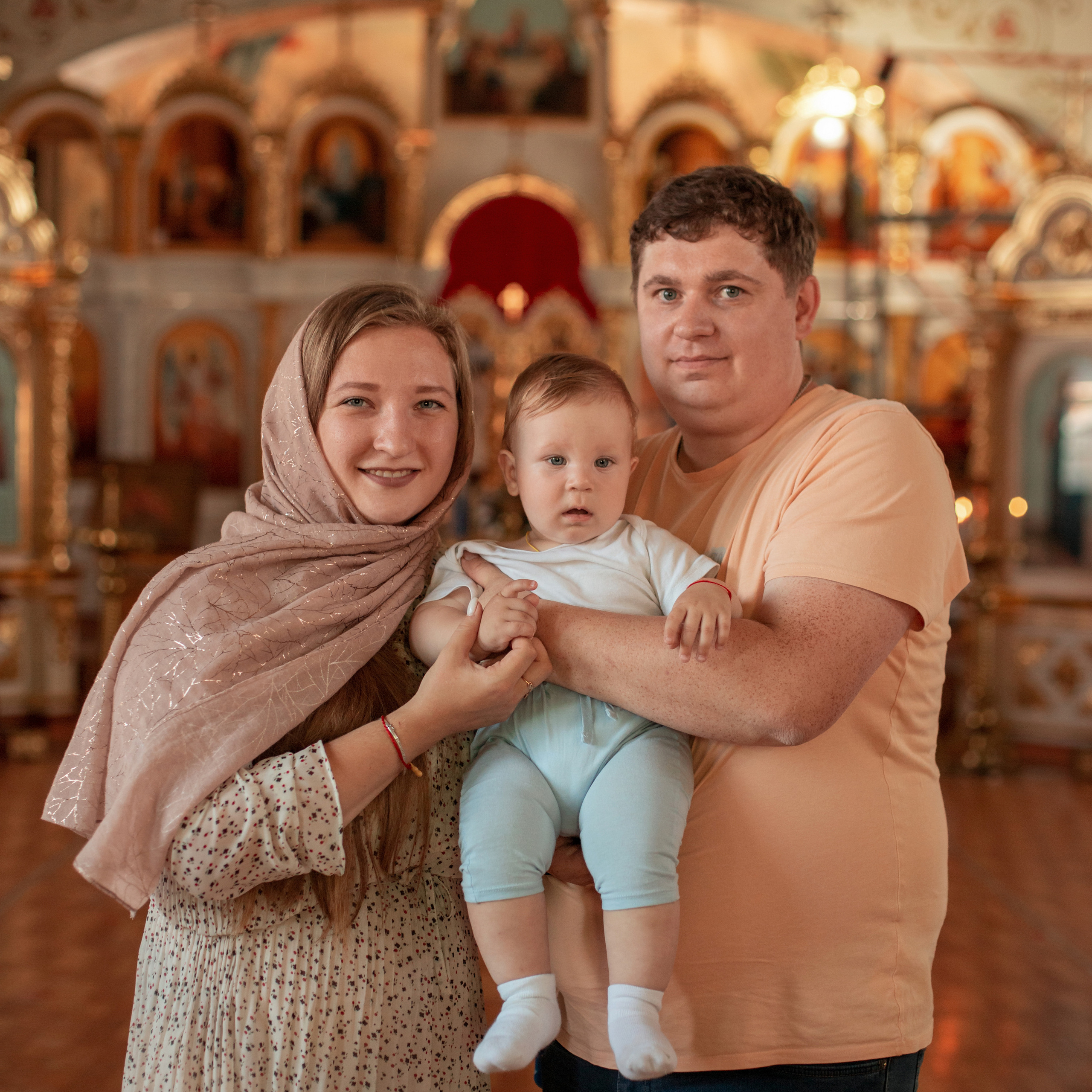 Крещение Артёма Приход храма Иоанна Богослова