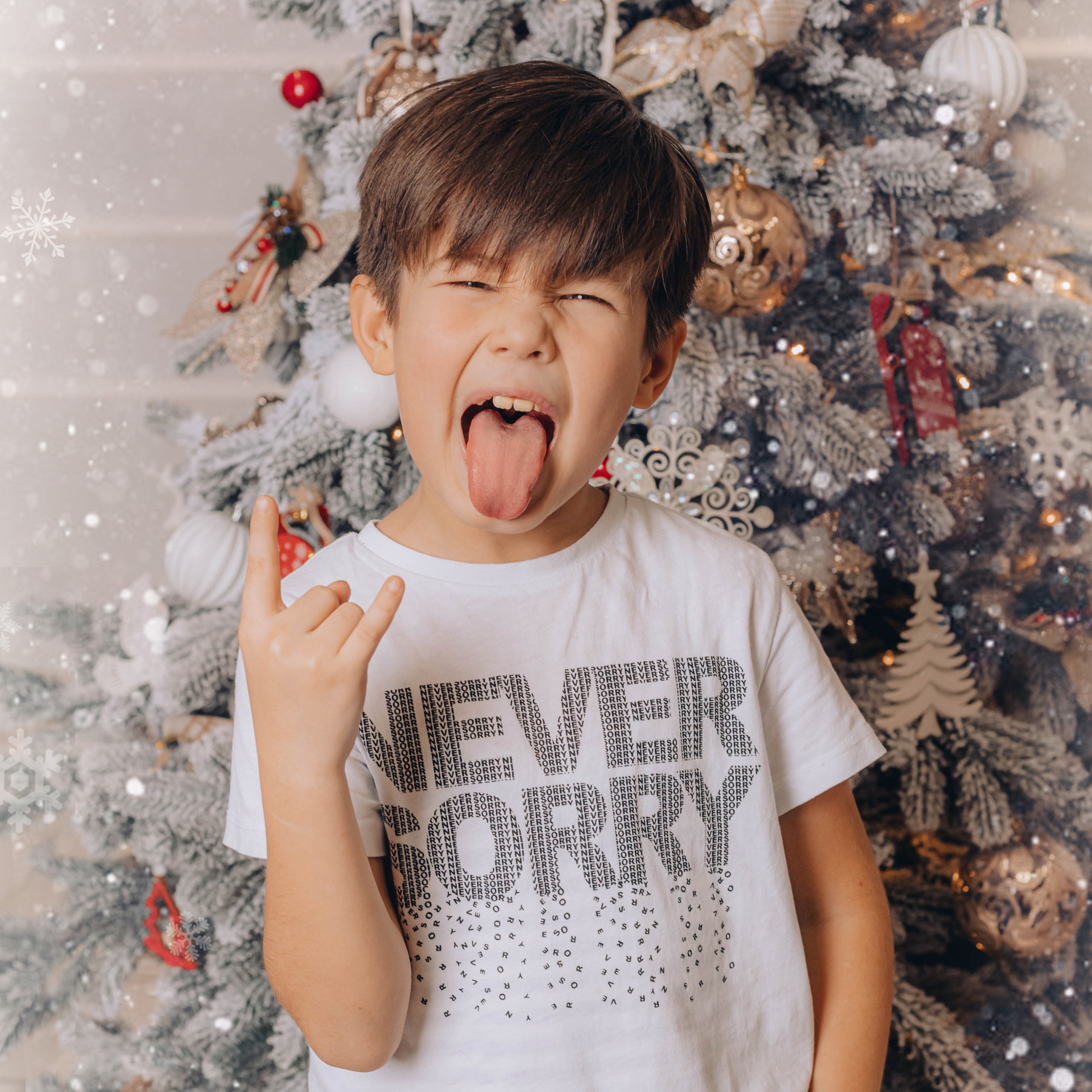 новогодняя фотосессия для класса