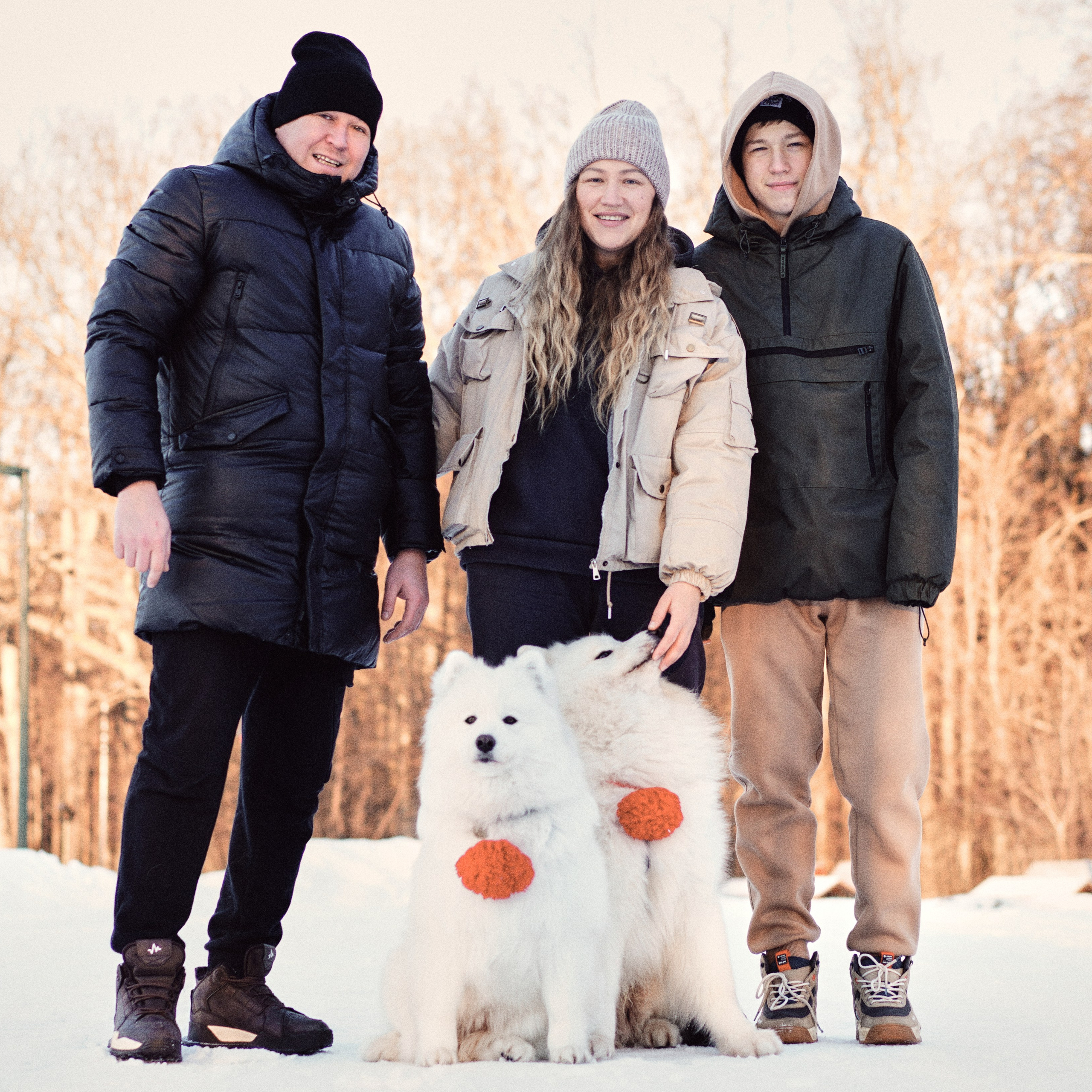 Прогулка морозным утром