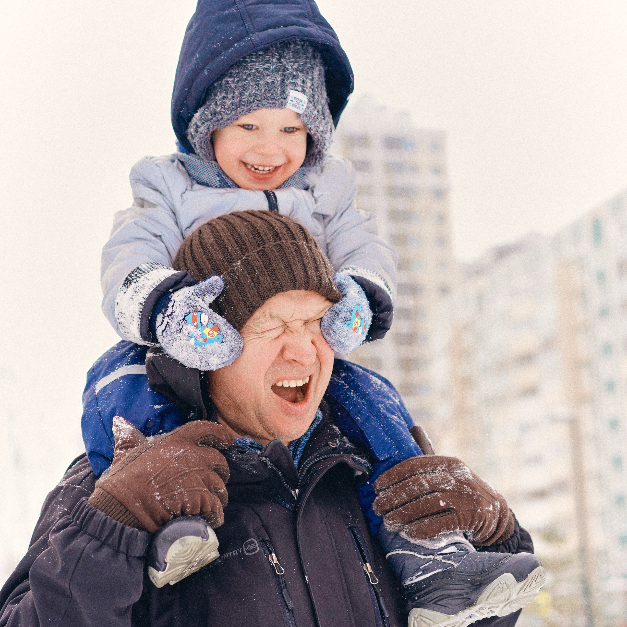Непоседа Назар — съемка на улице