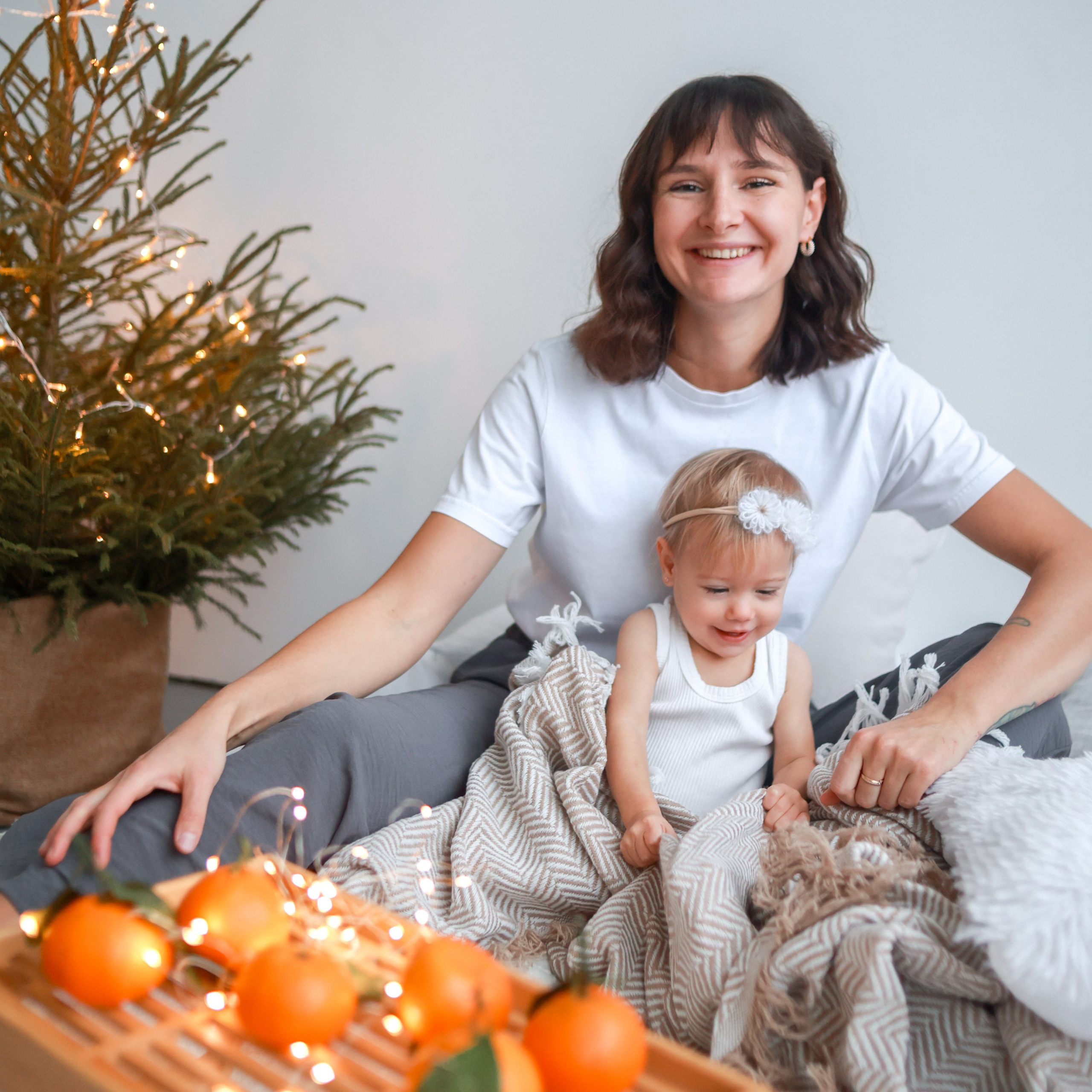 Новогодняя фотосессия в студии