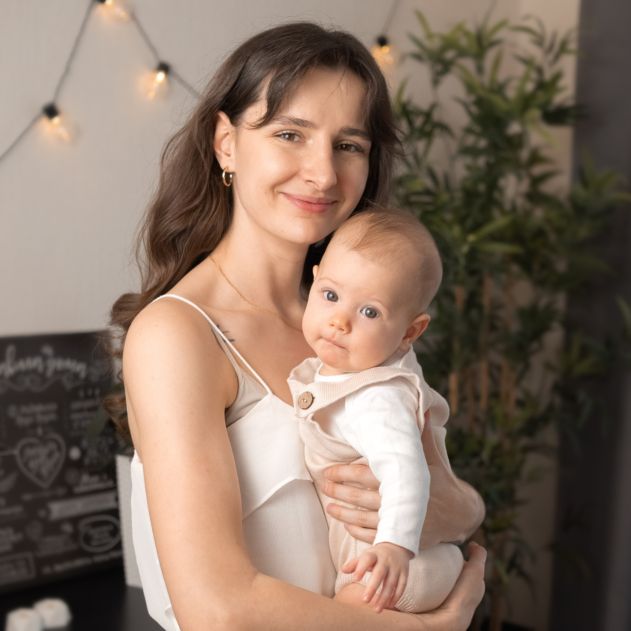 Фотосессия мамы с малышом