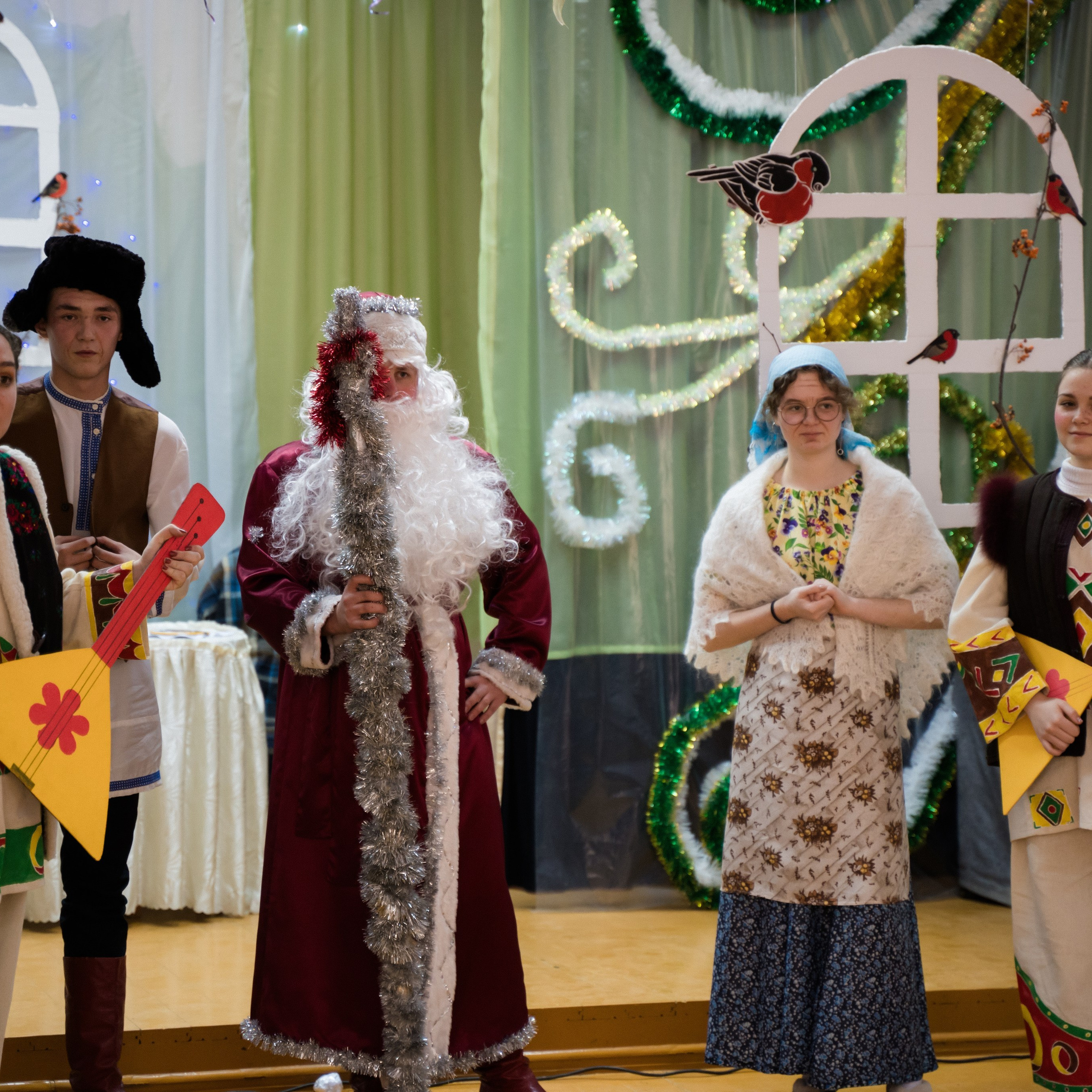 Детский утренник МОУ «СОШ № 4»