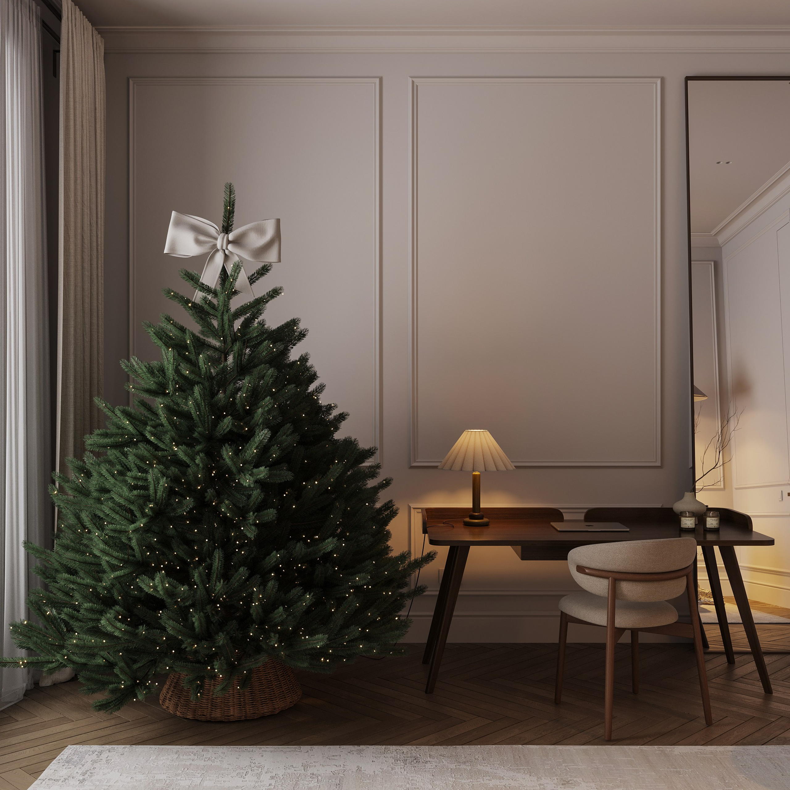 Новогодняя гостинная