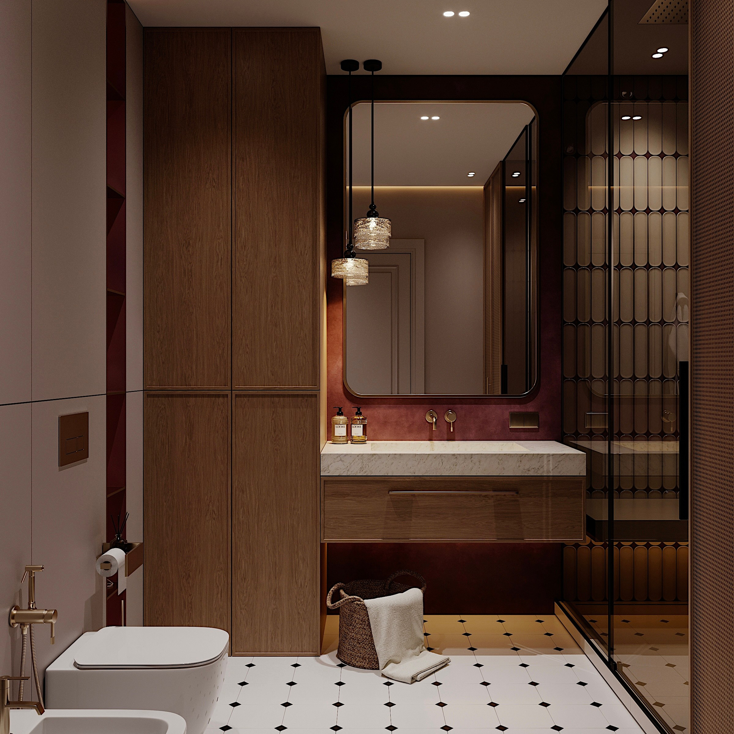 ЖК Новгородская 1А | Ванная комната