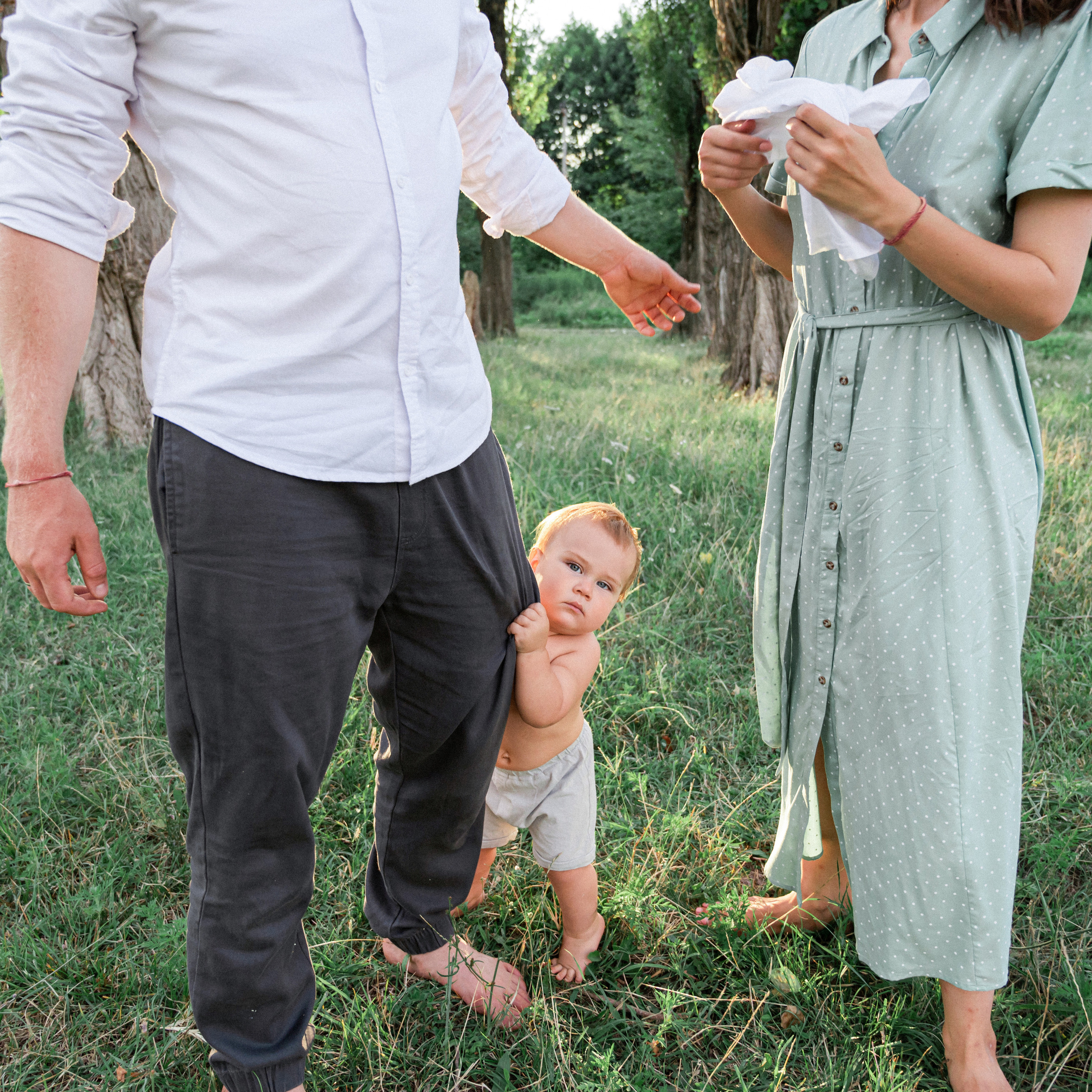 Андрей, Анжелика и маленький Лука. Свадебный фотограф в Краснодарском крае