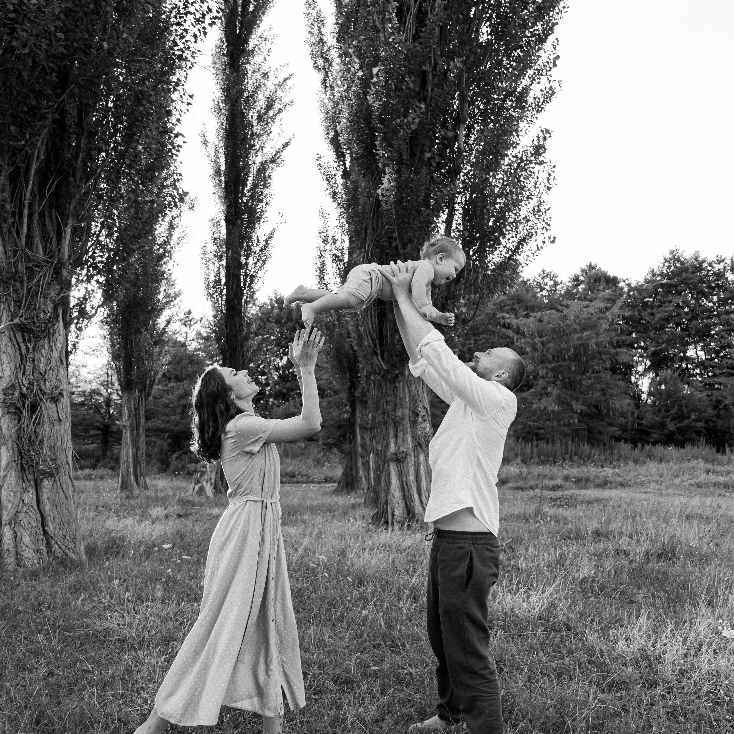 Андрей, Анжелика и маленький Лука. Свадебный фотограф в Краснодарском крае
