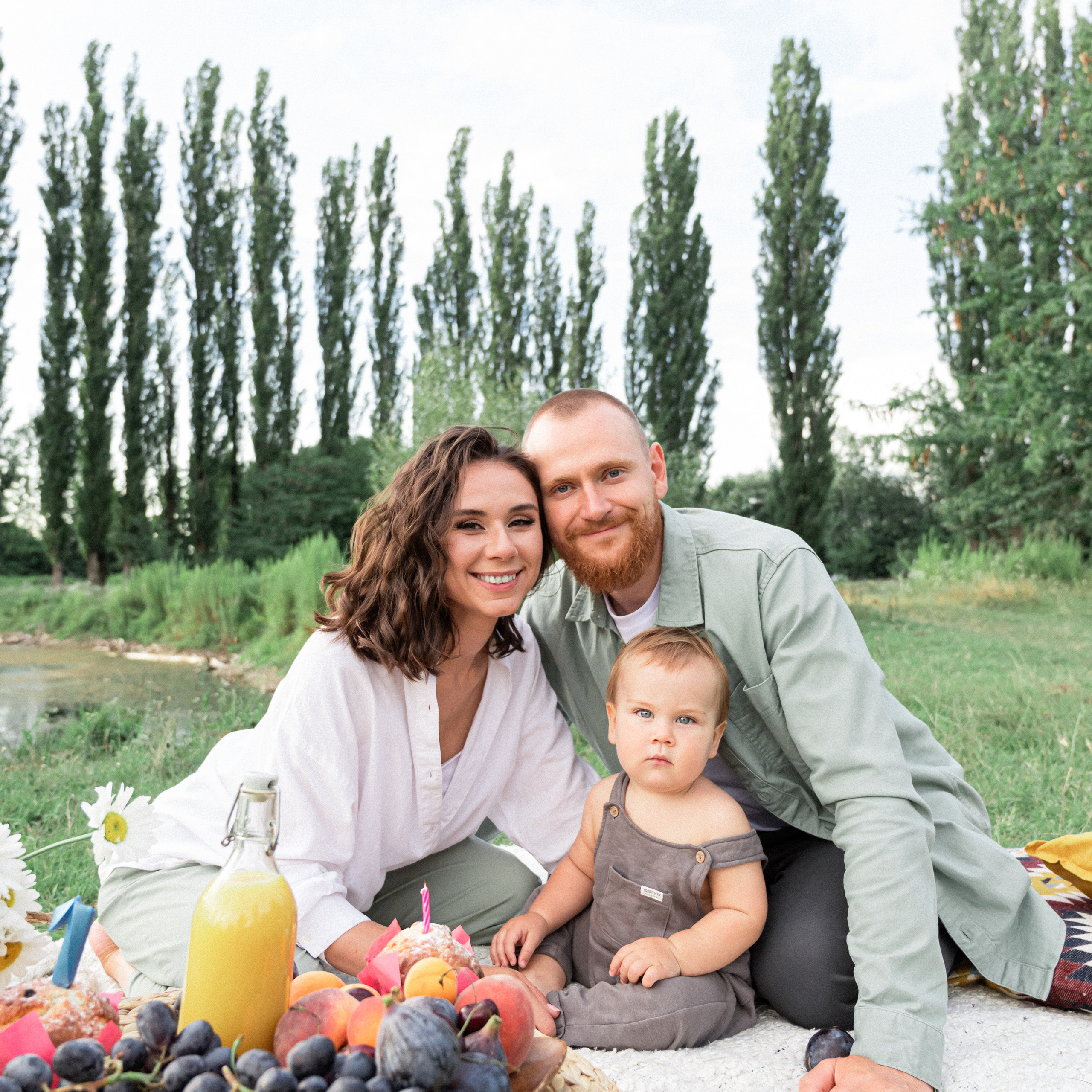 Андрей, Анжелика и маленький Лука. Свадебный фотограф в Краснодарском крае