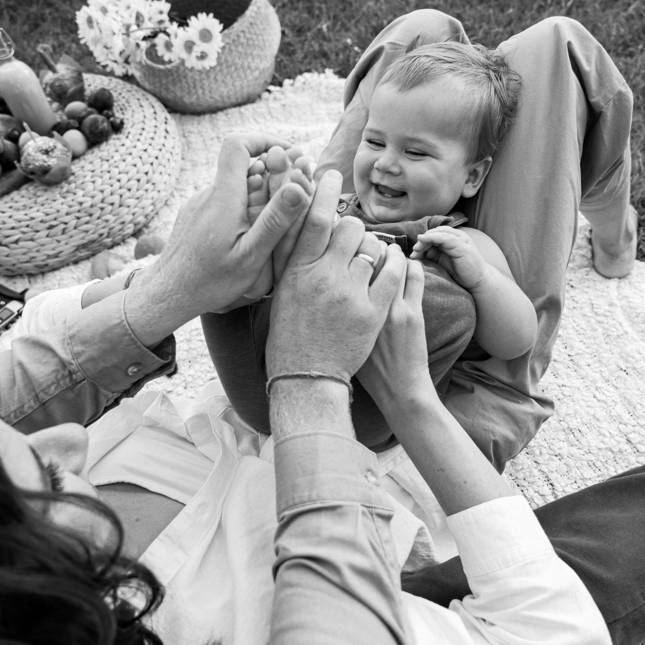 Андрей, Анжелика и маленький Лука. Свадебный фотограф в Краснодарском крае