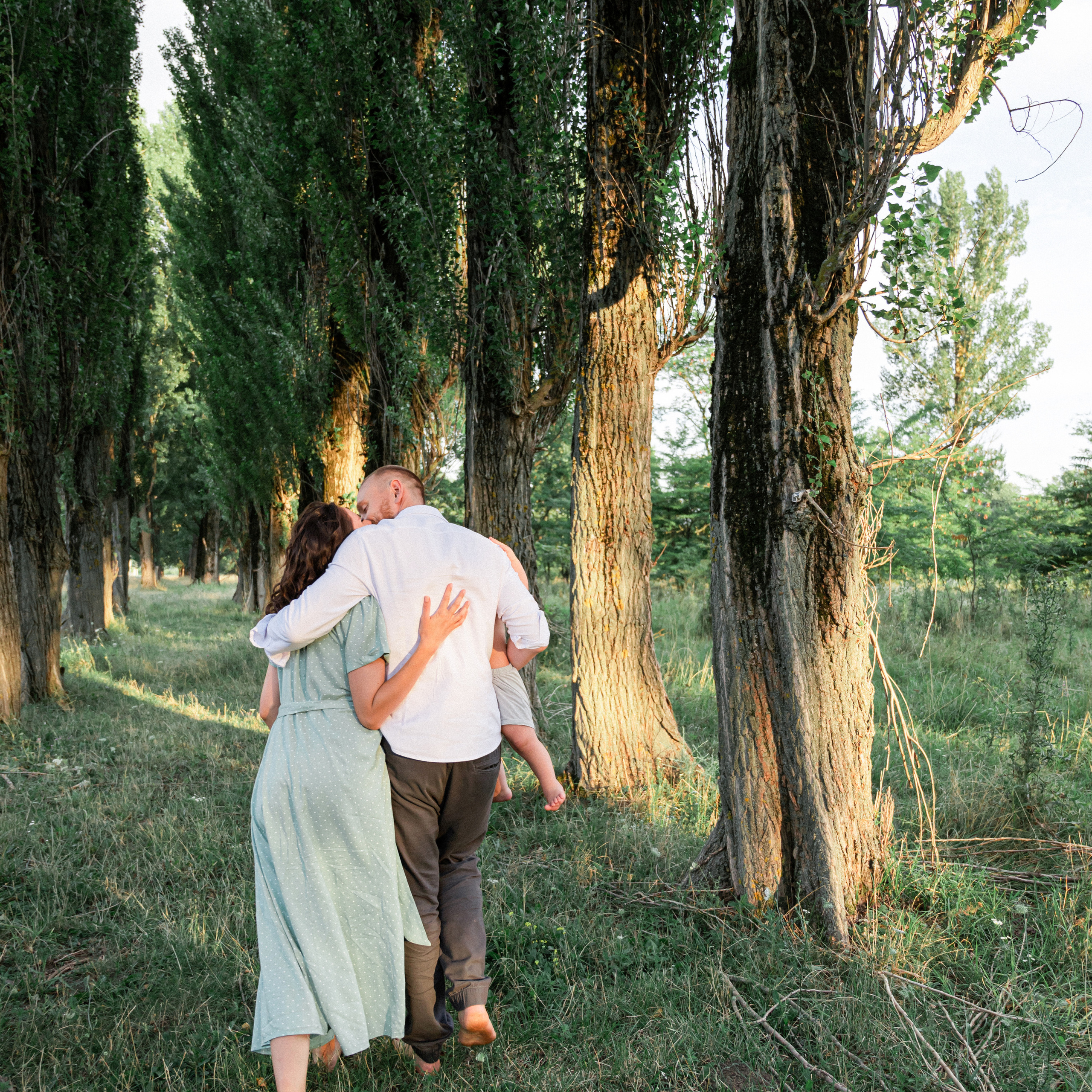 Андрей, Анжелика и маленький Лука. Свадебный фотограф в Краснодарском крае