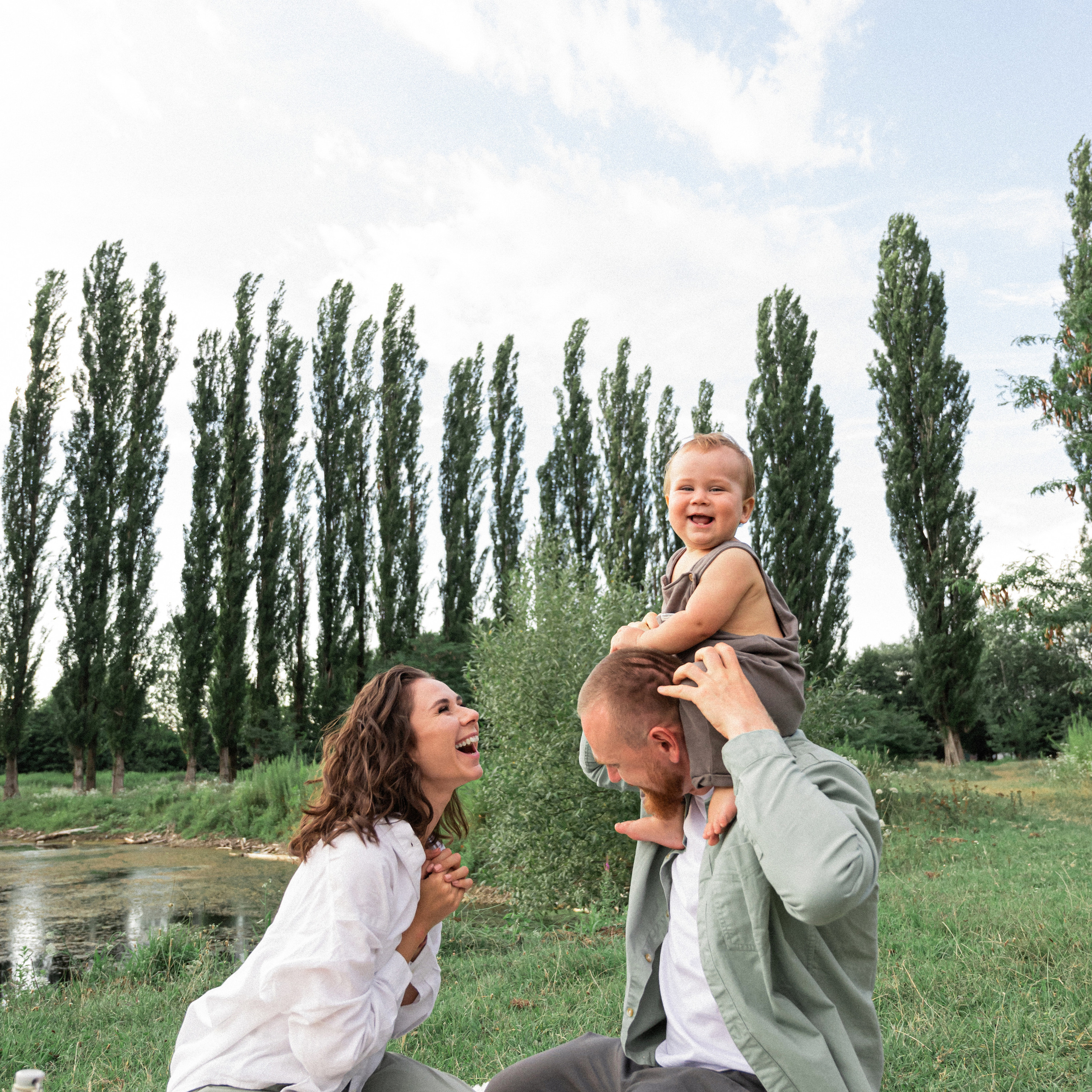 Андрей, Анжелика и маленький Лука. Свадебный фотограф в Краснодарском крае