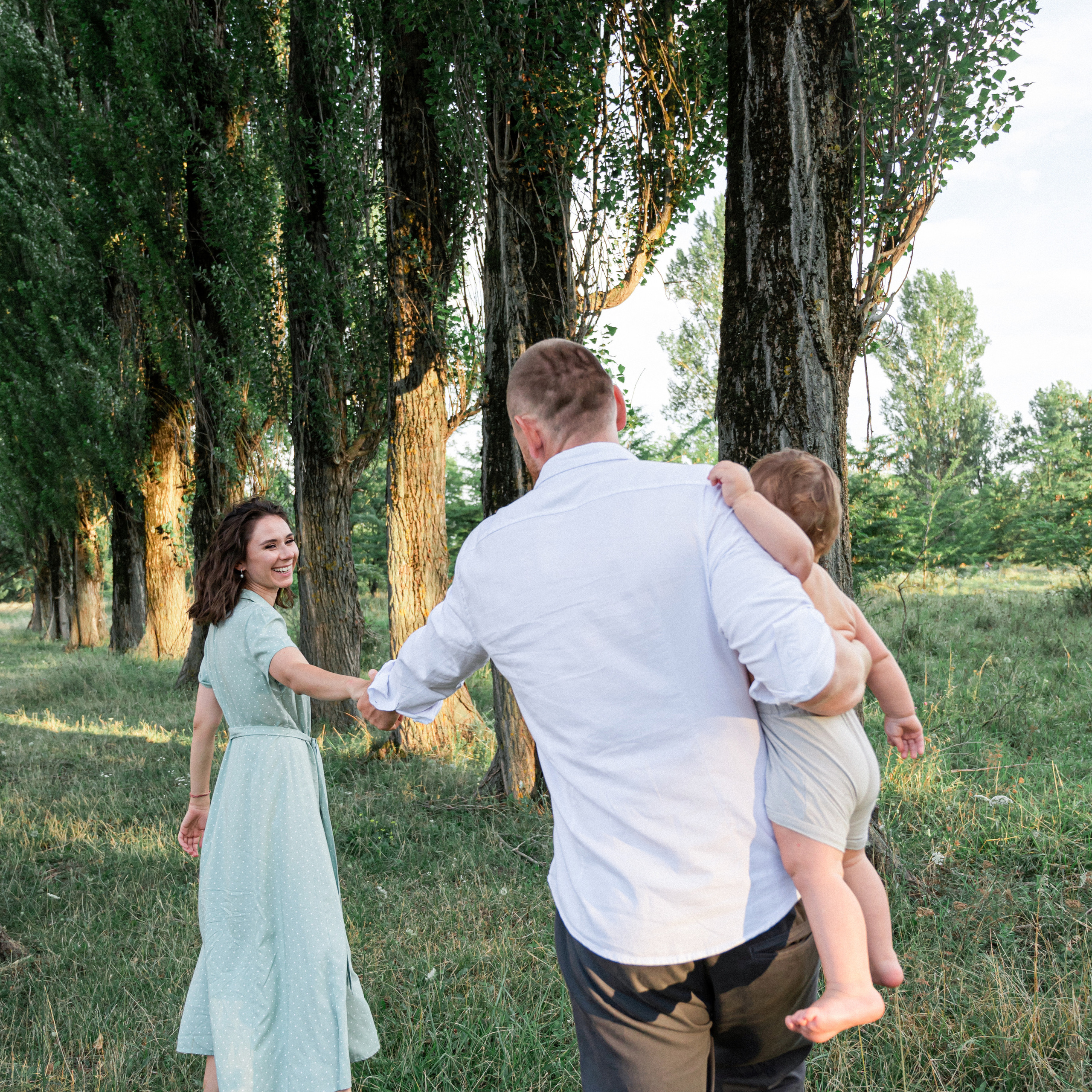 Андрей, Анжелика и маленький Лука. Свадебный фотограф в Краснодарском крае