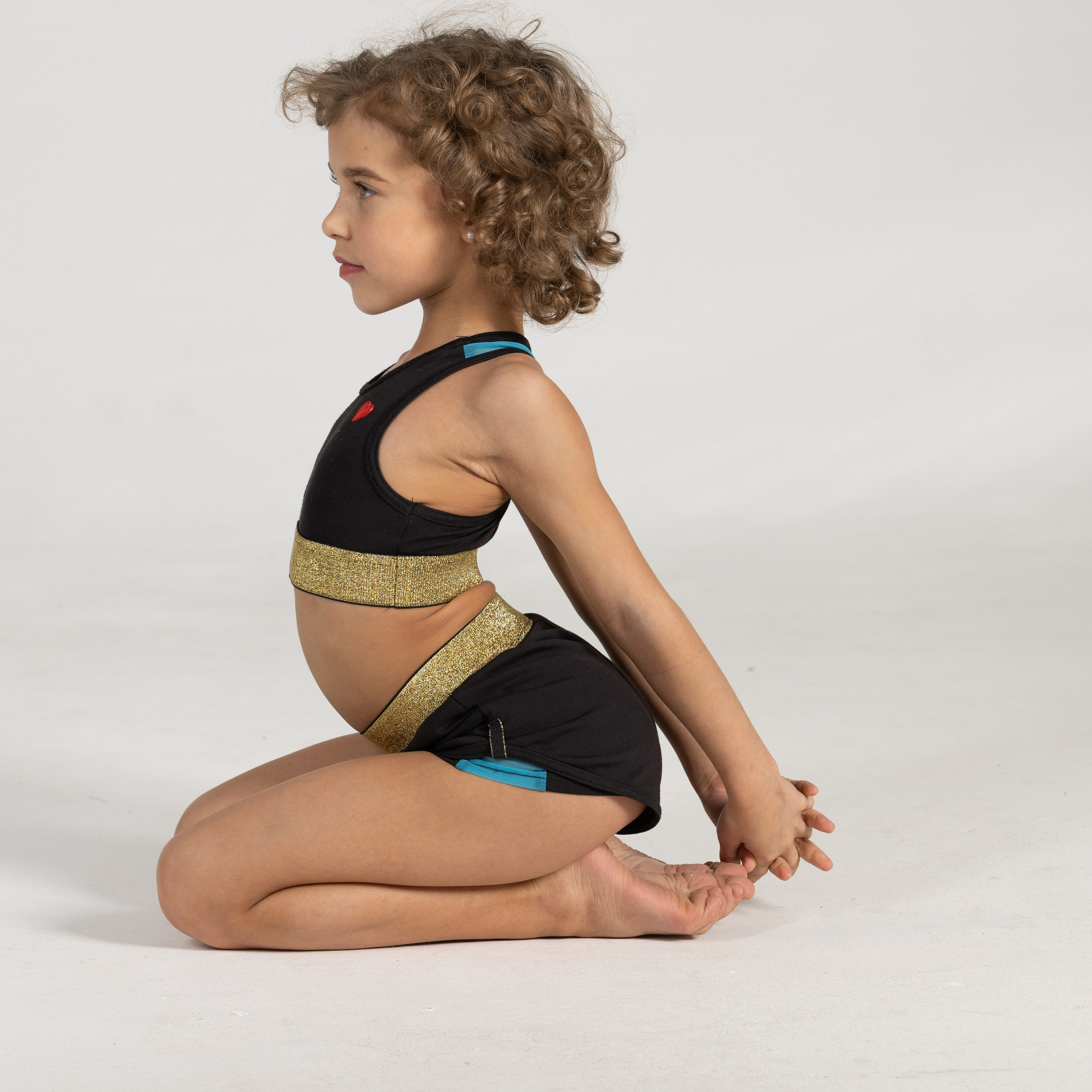 Фотосессия гимнастики в фотостудии в Москве