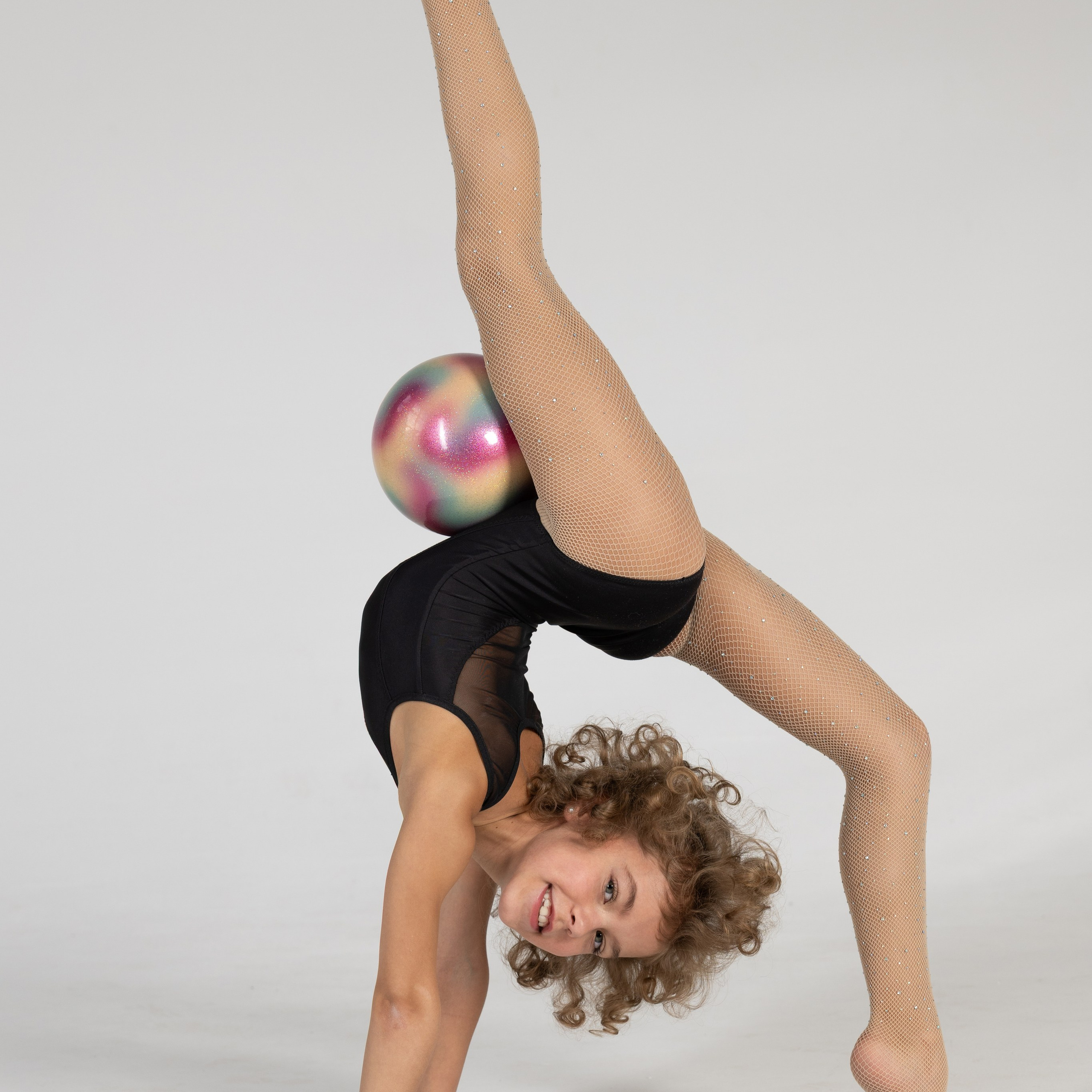 Фотосессия гимнастики в фотостудии в Москве