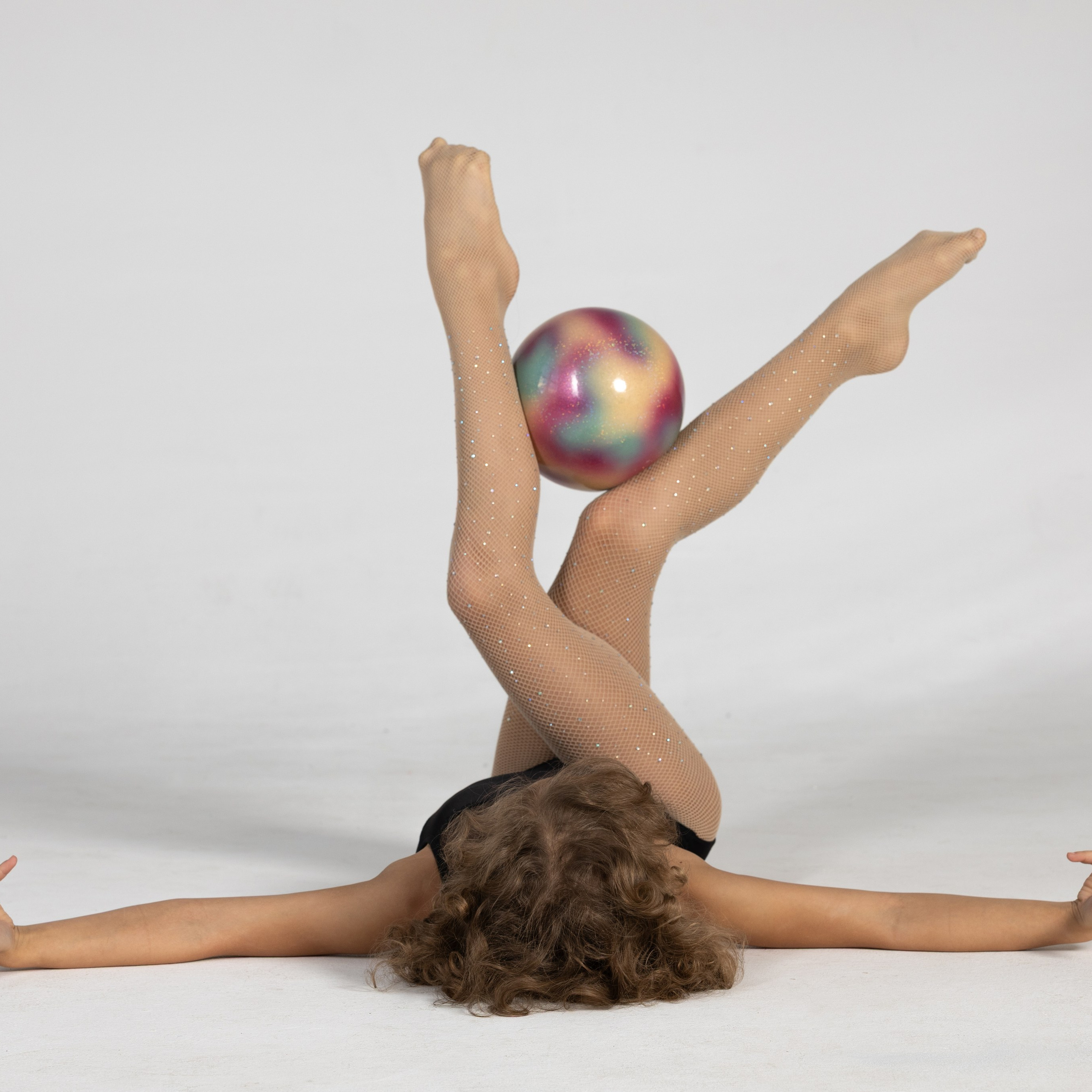 Фотосессия гимнастики в фотостудии в Москве