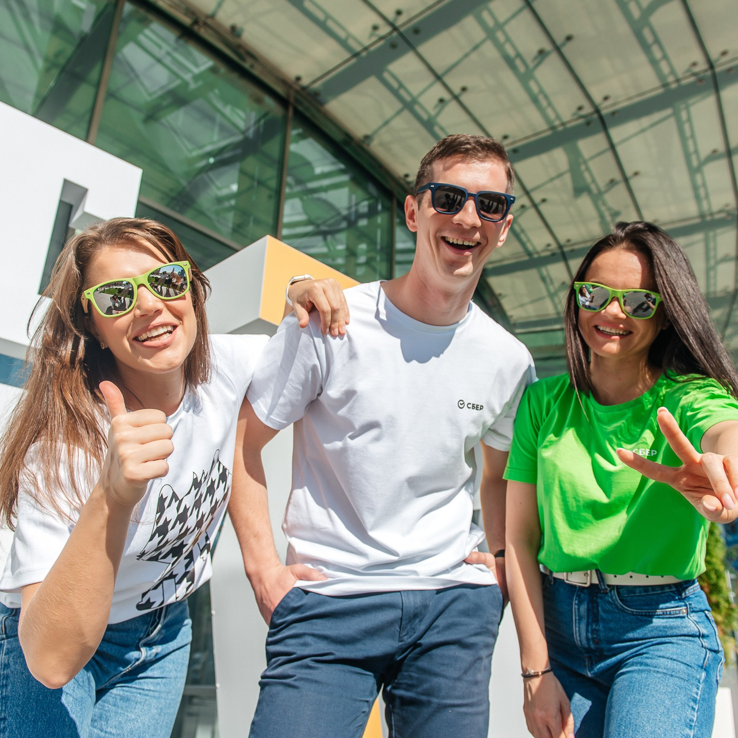 Съемка мерча для СБЕРа