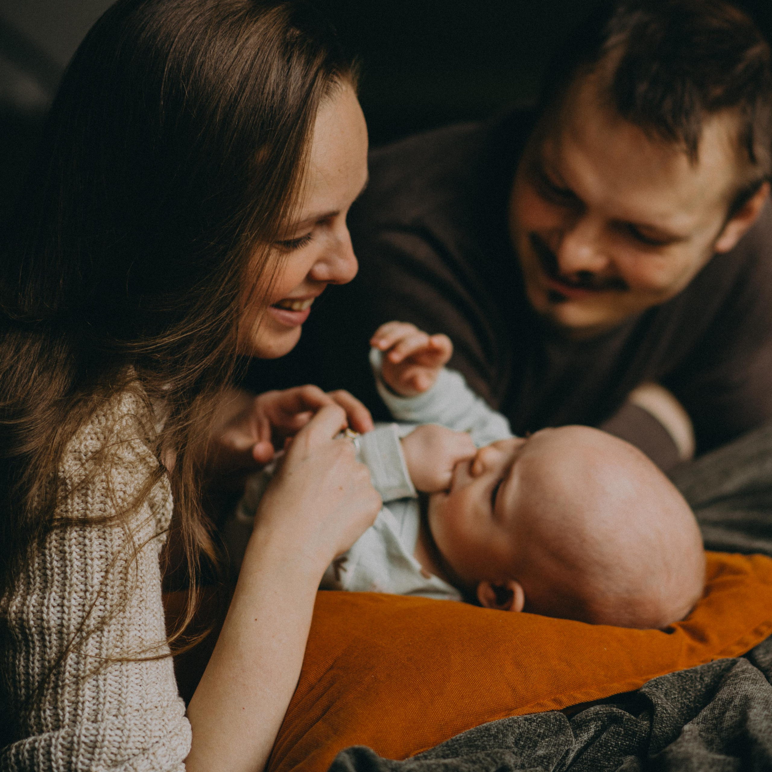 Сергей, Настя, Максик