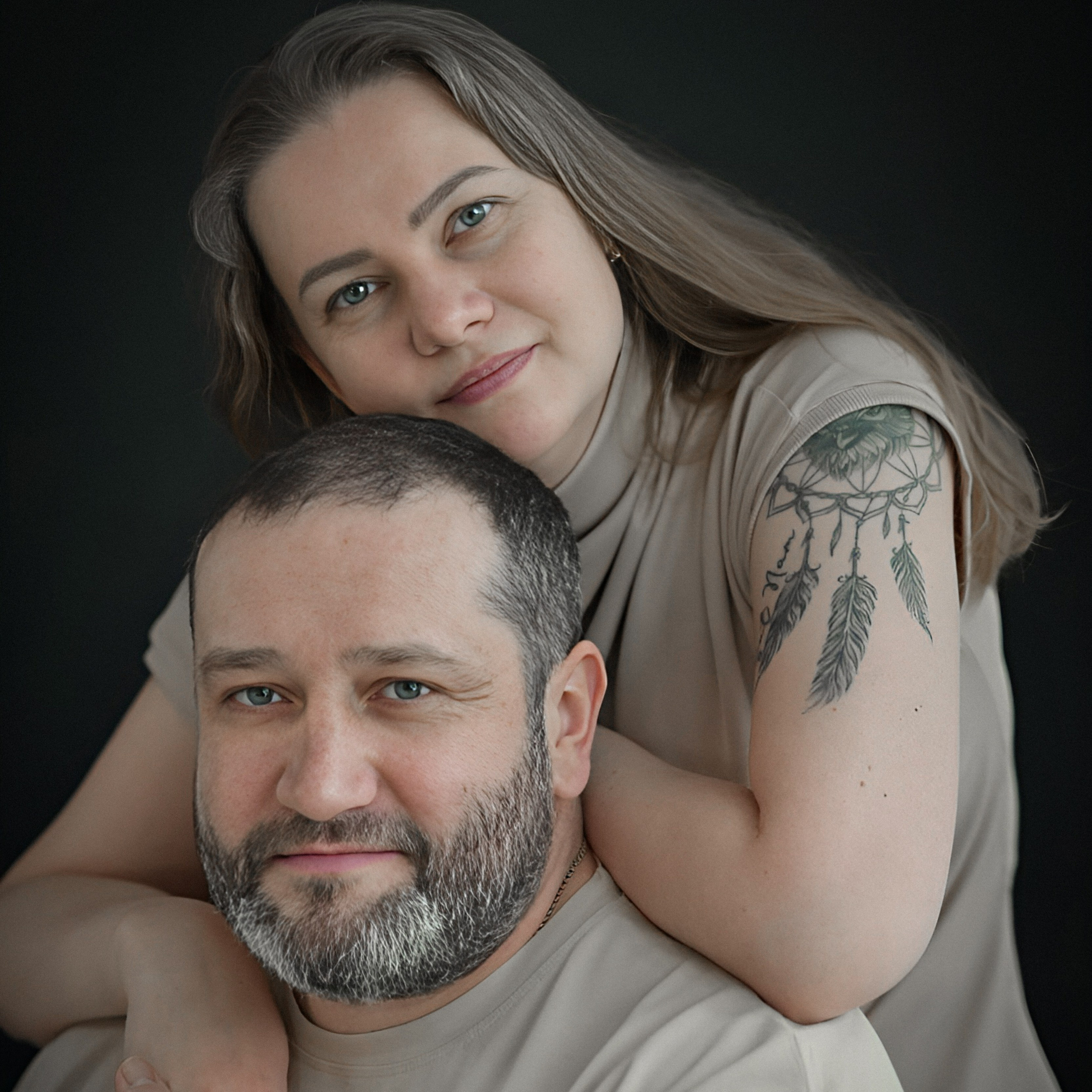 Александр, Юлия, Алина и&nbsp;Анечка