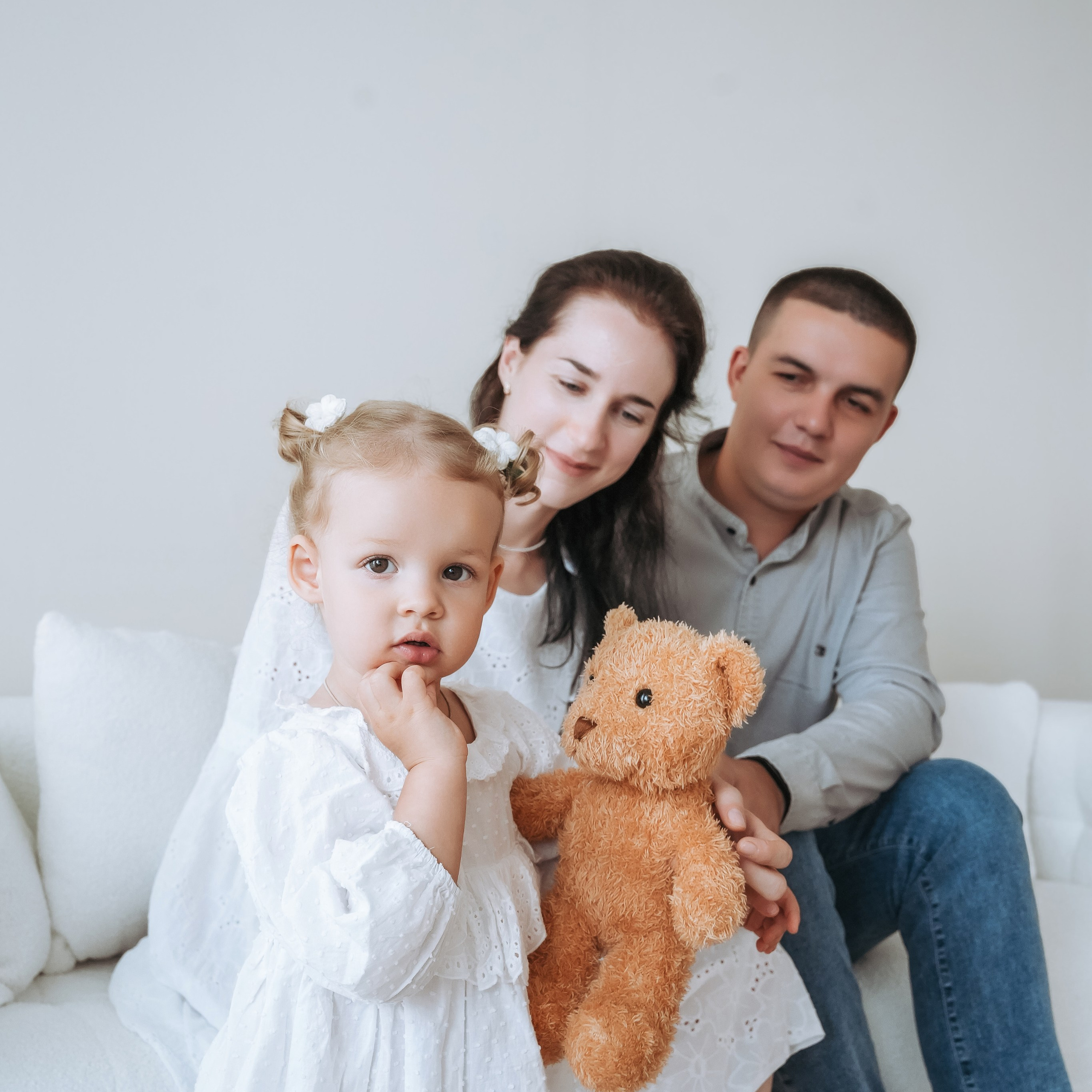 Семейная съемка в студии