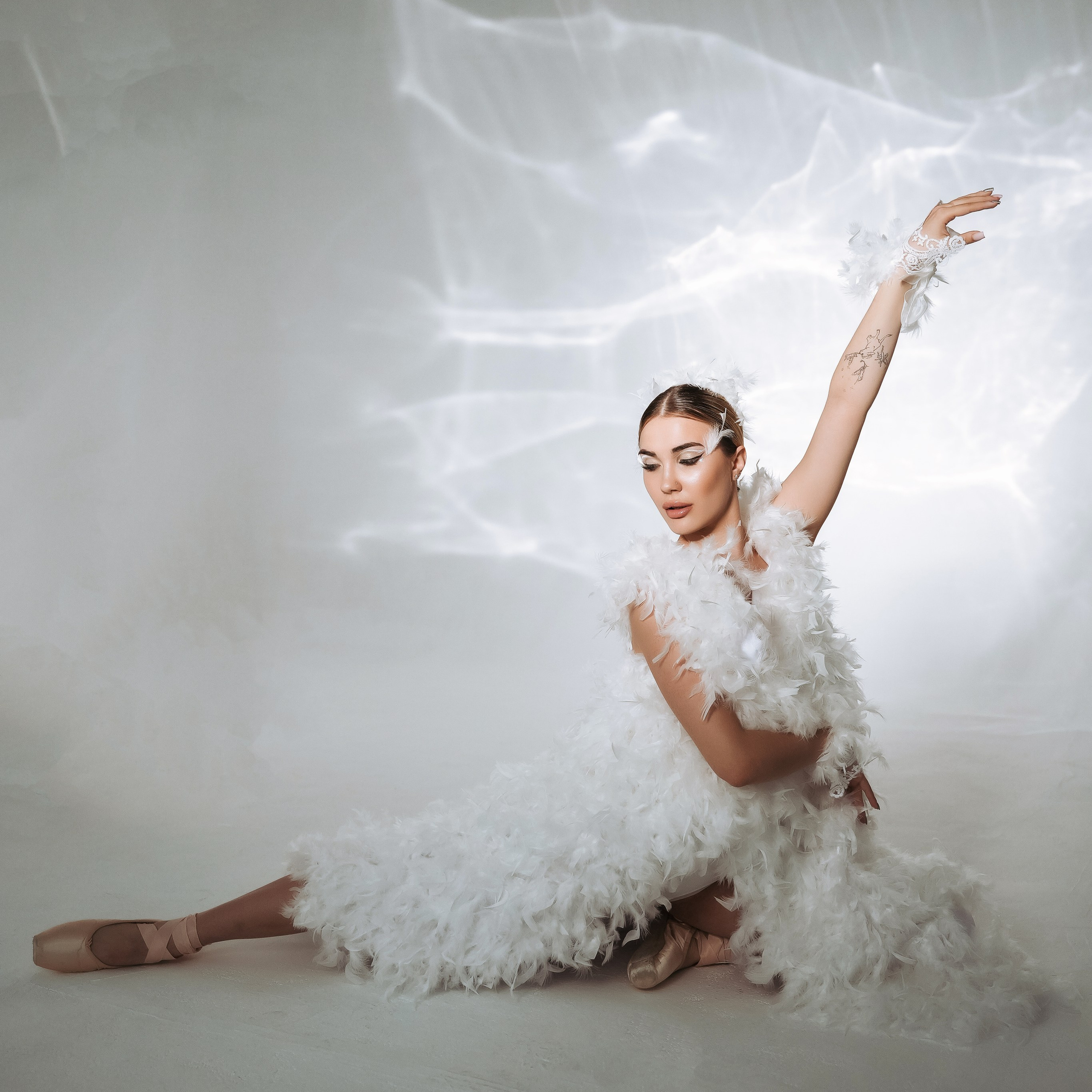 Белый лебедь