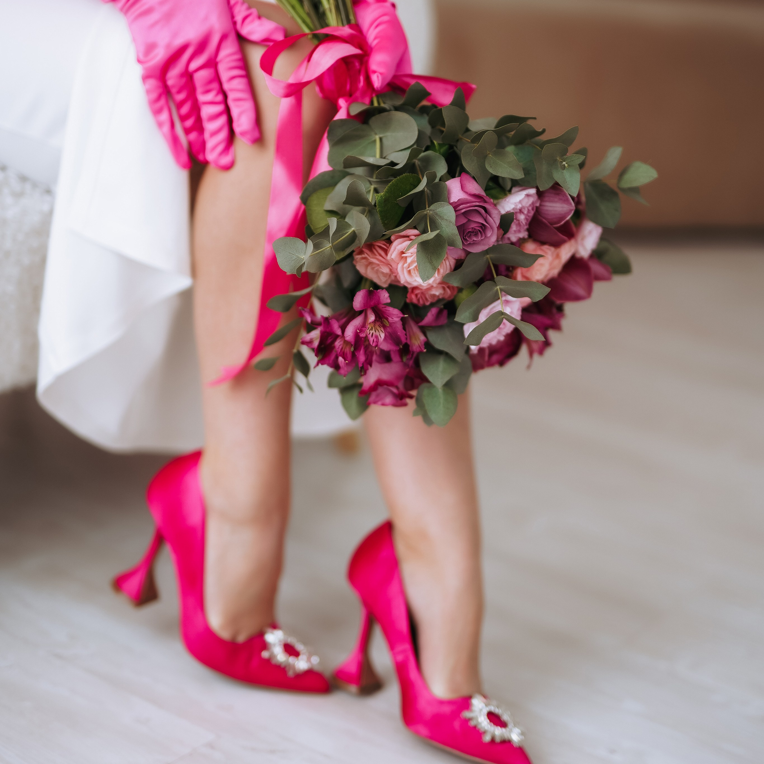 Яркое утро невесты