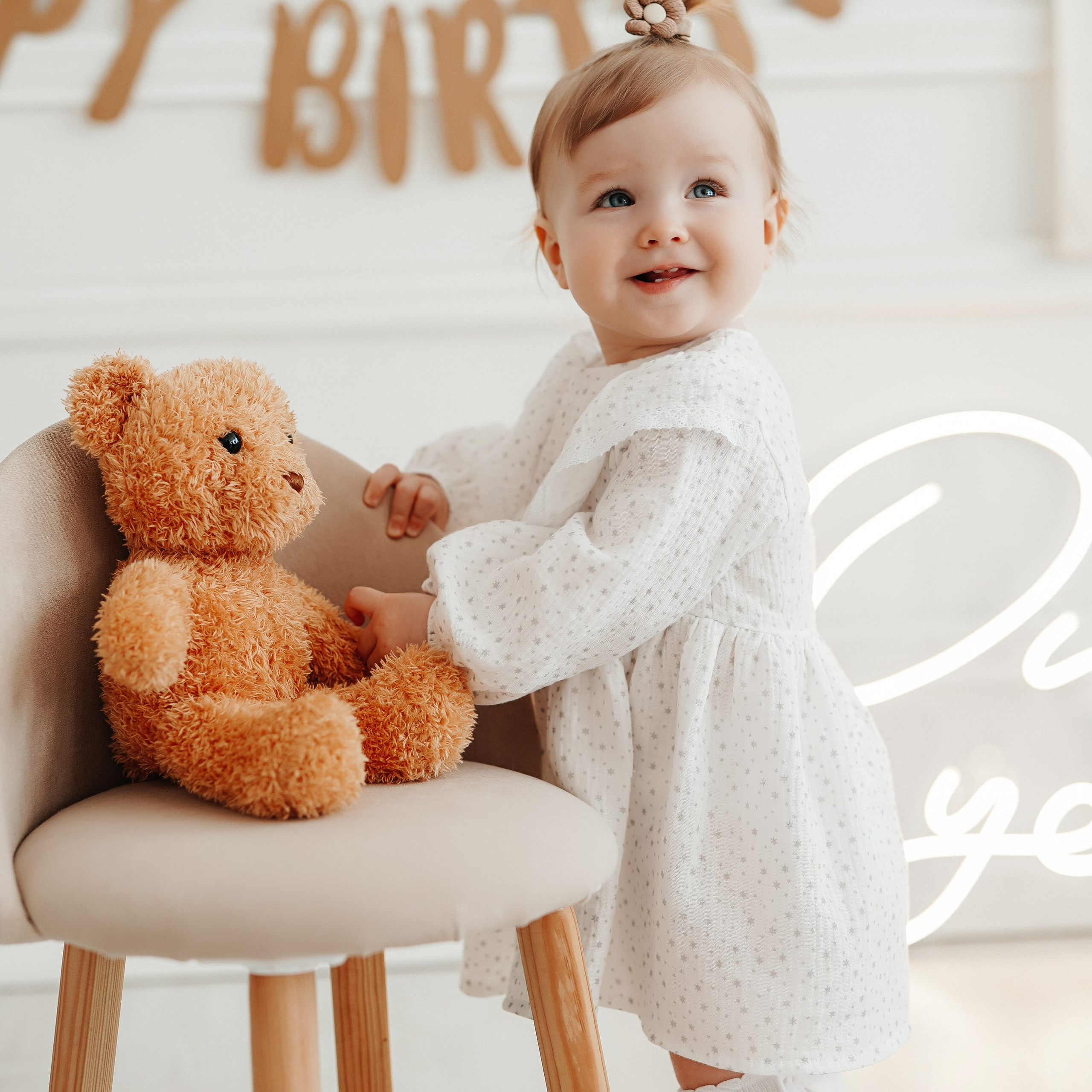 Годовасие малышки