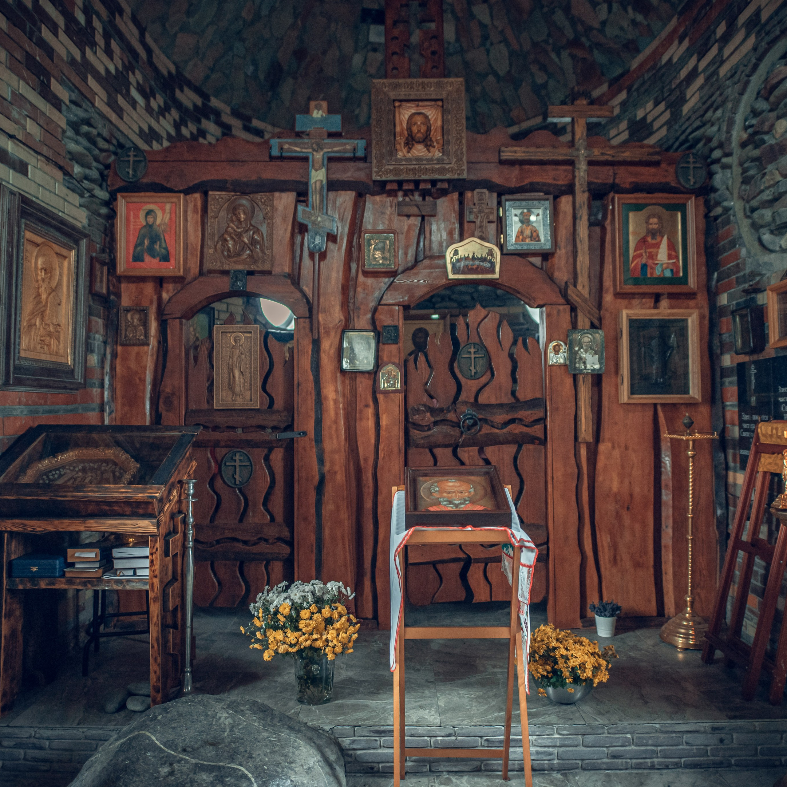 Крещение Льва (деревня Фёдора Конюхова)