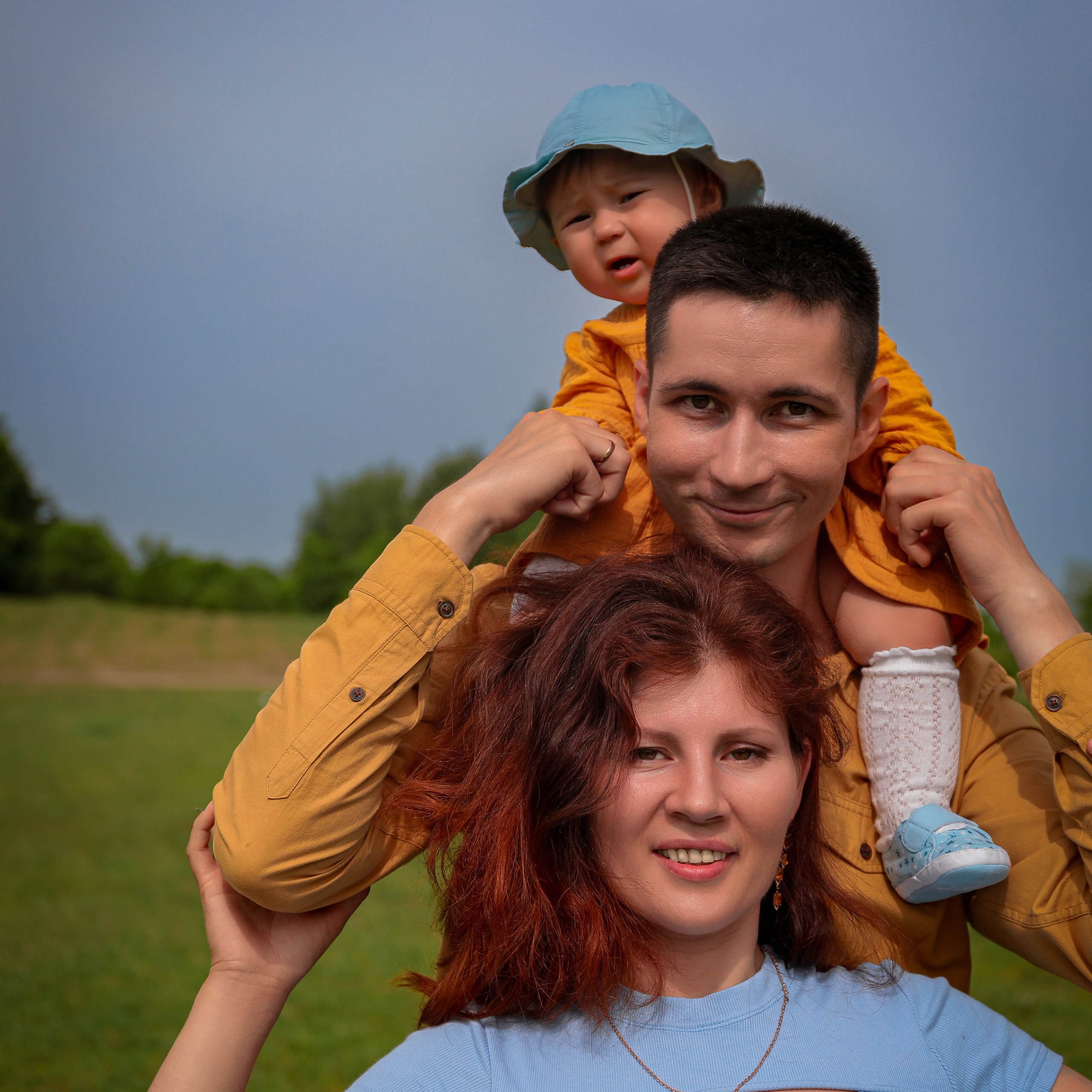 Алена, Руслан и Ульяна