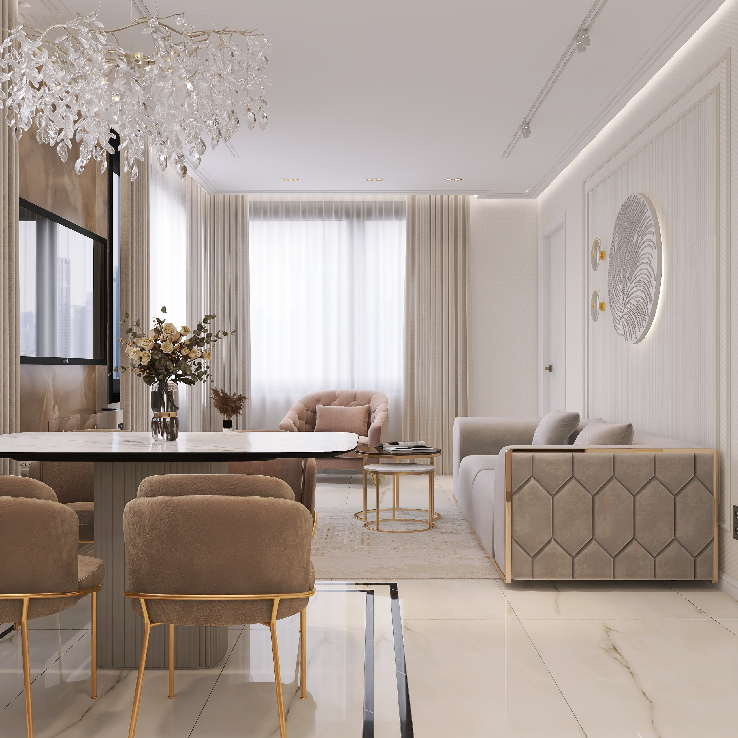 ЖК Grando. Площадь 71 кв. м.