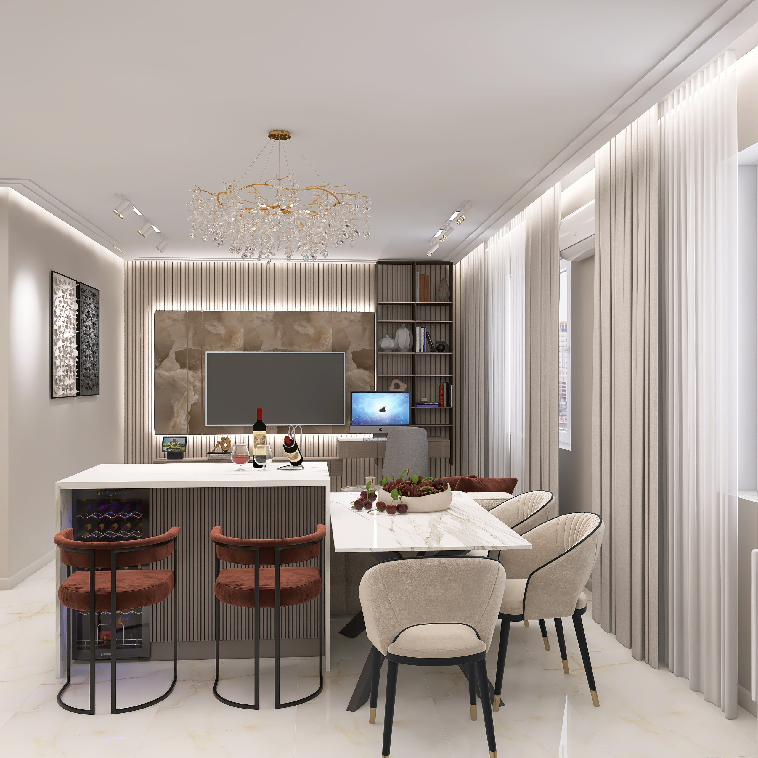 ЖК на Добролюбова. Площадь 97 кв. м.