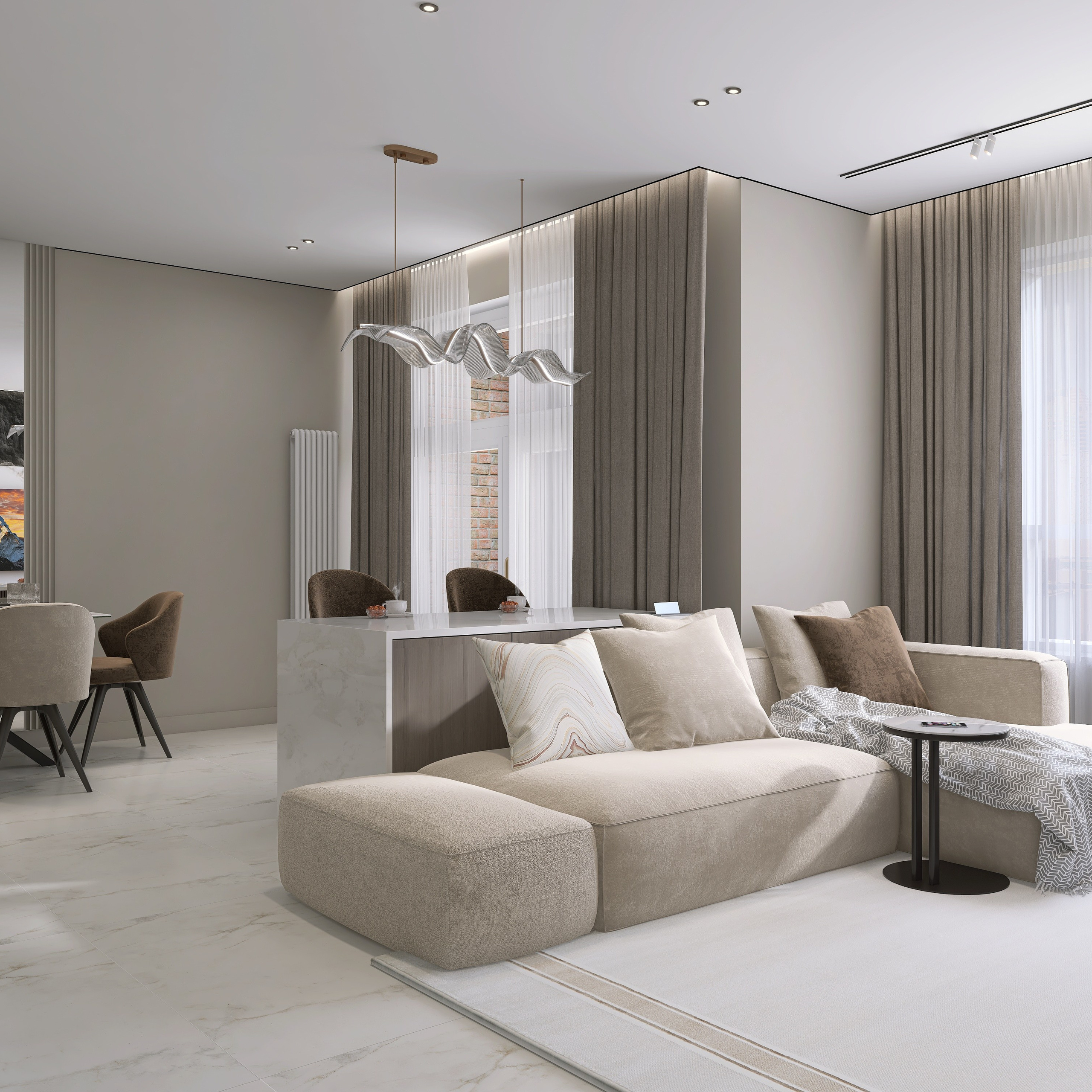 ЖК Новаторы. Площадь 90 кв. м.