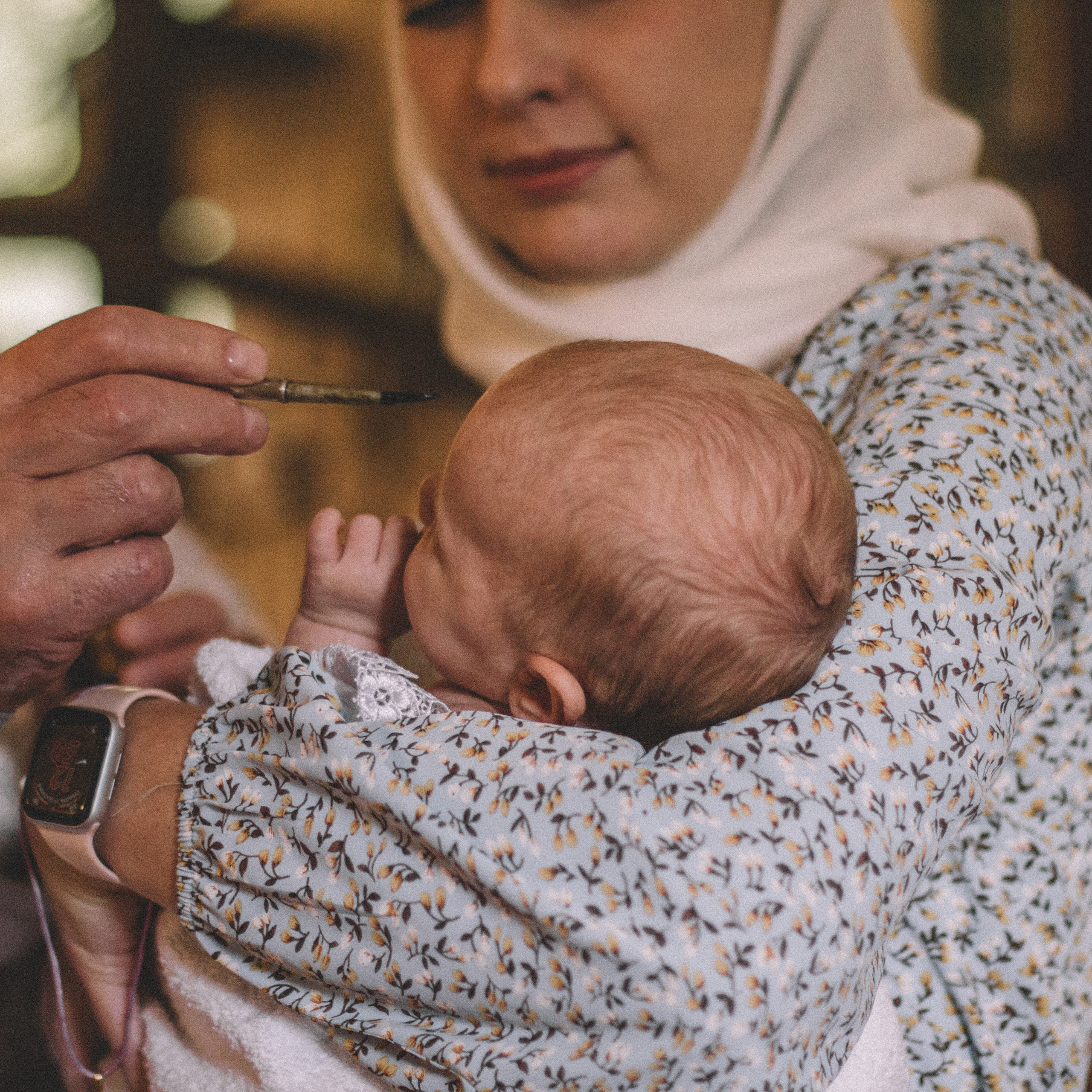 Подготовка к крещению. Семейный фотограф на крещение Кристина Фриденберга, Москва
