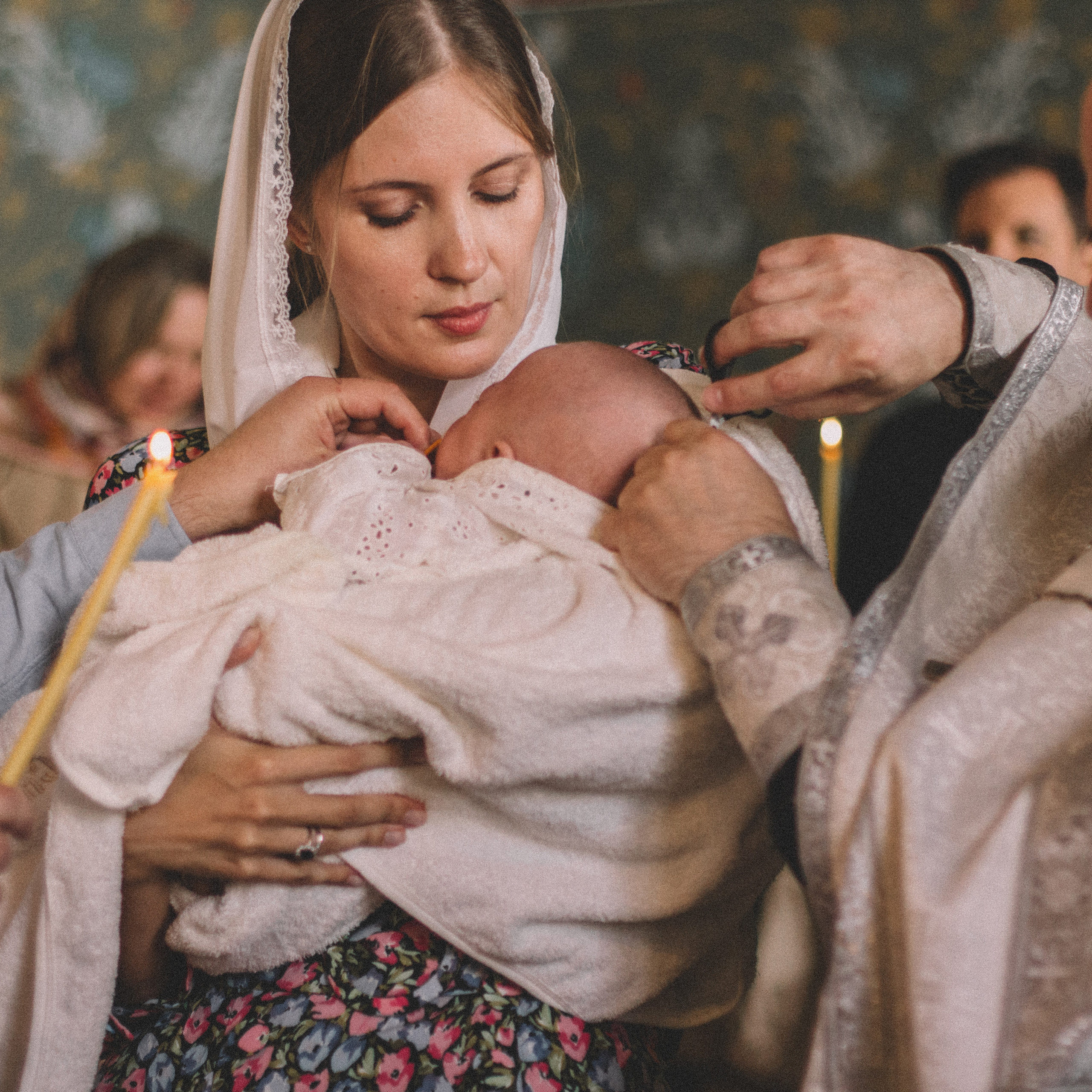 Подготовка к крещению. Семейный фотограф на крещение Кристина Фриденберга, Москва