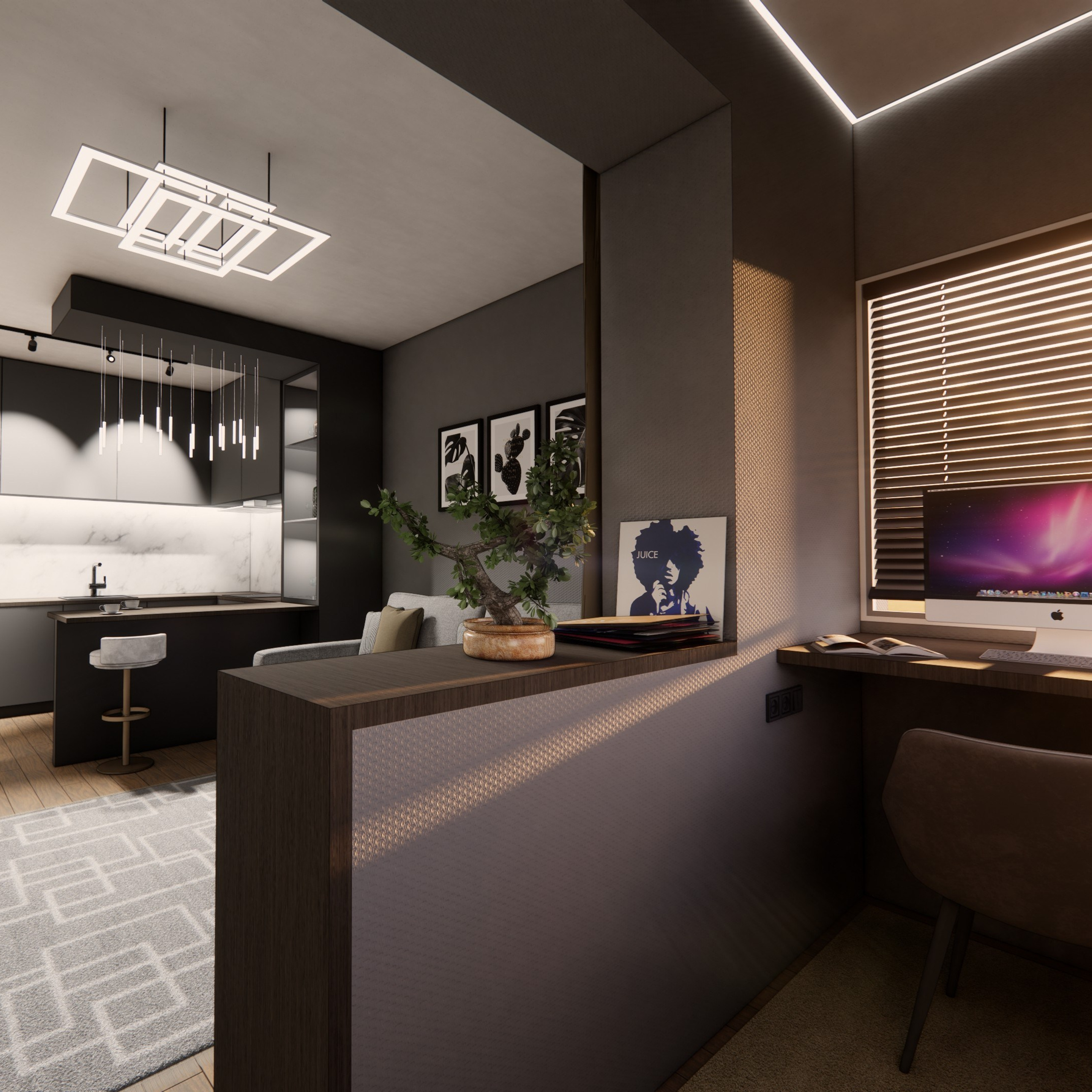 Проект № 2 — Квартира 49 кв. м.