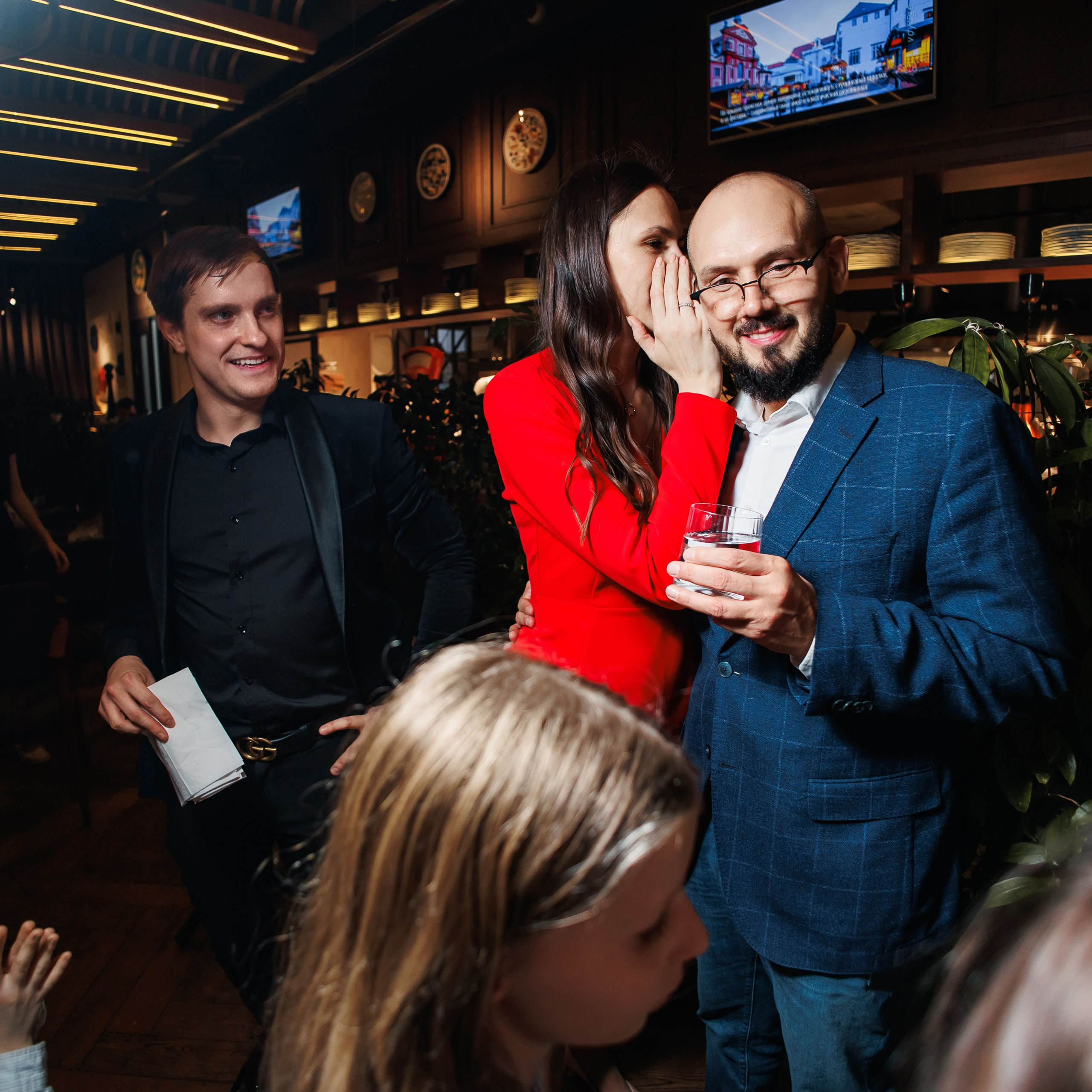 День Рождения в ресторане. Репортажный фотограф. Москва. Алина Ланская