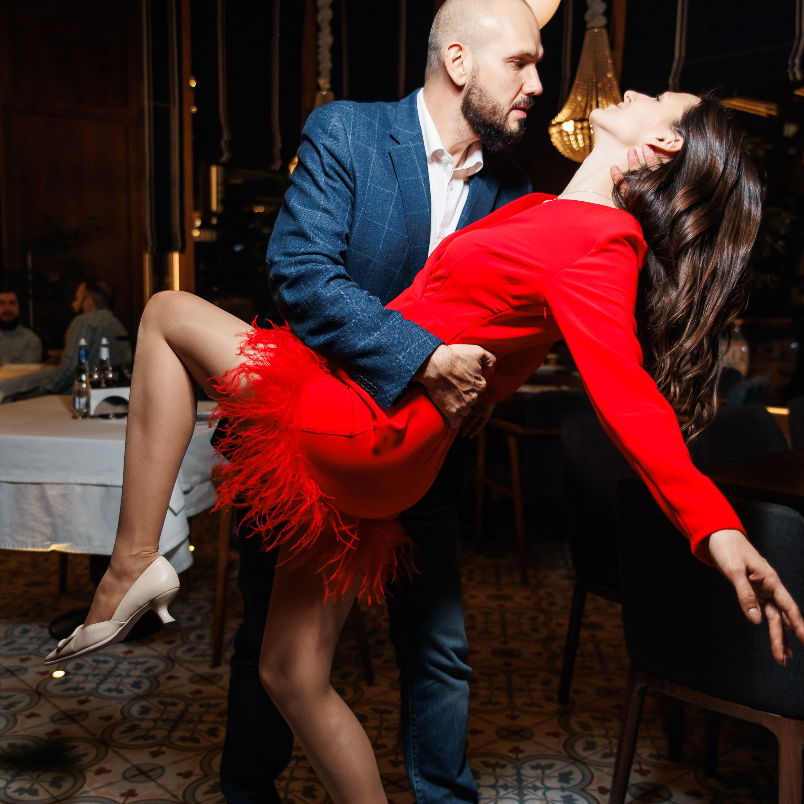 День Рождения в ресторане. Репортажный фотограф. Москва. Алина Ланская