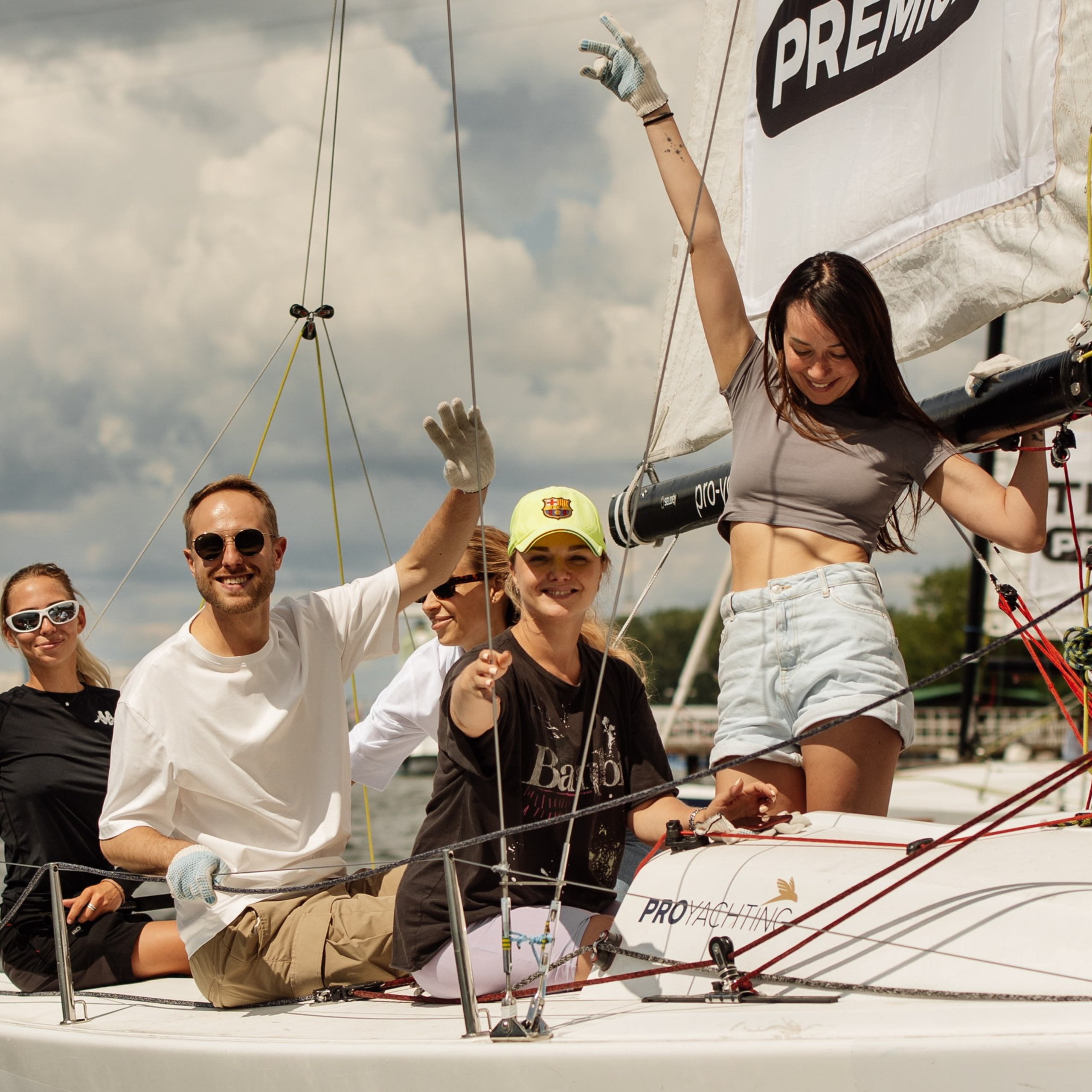 Яхт Клуб PROyachting. Регата. Репортажный фотограф. Москва. Алина Ланская