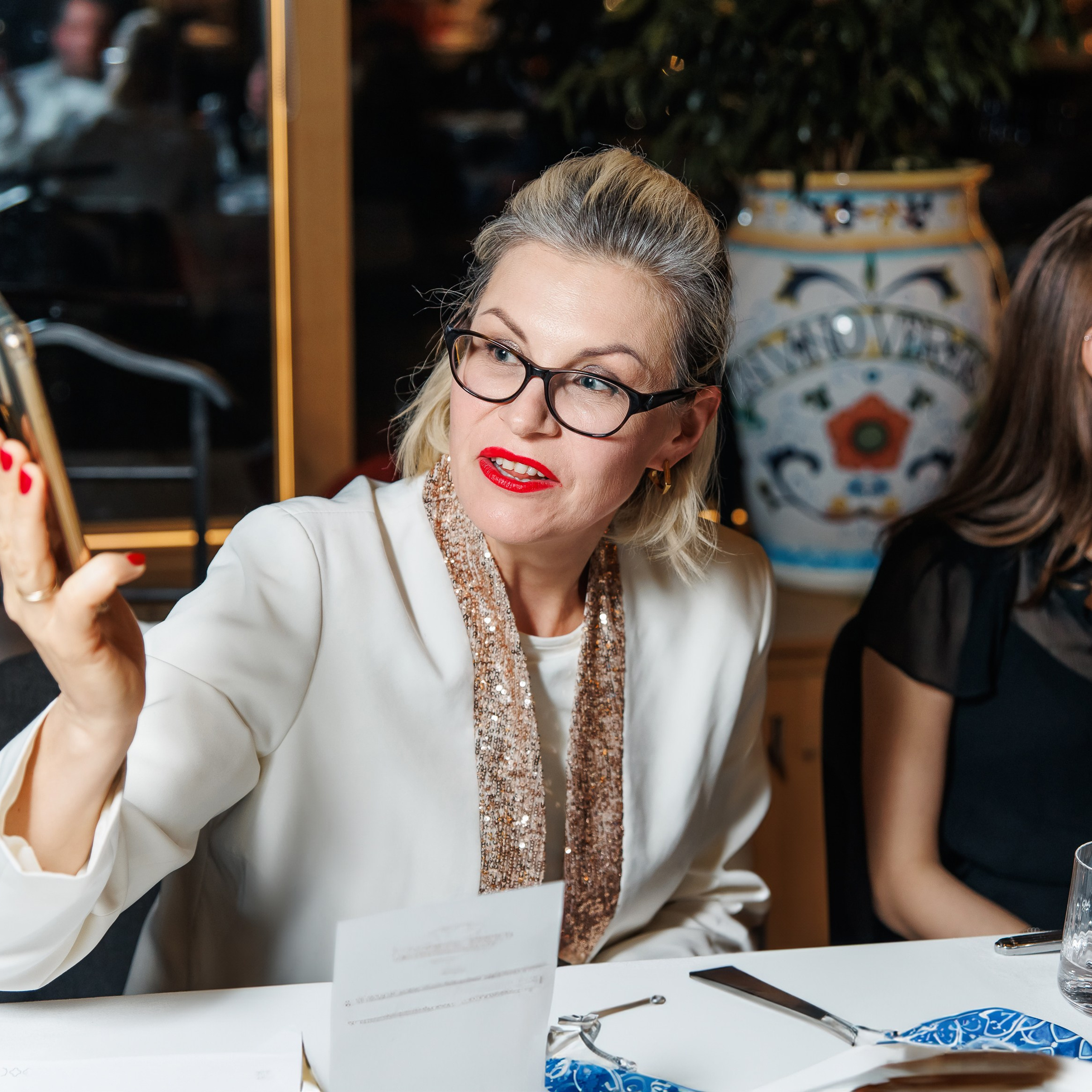 День Рождения в ресторане. Репортажный фотограф. Москва. Алина Ланская