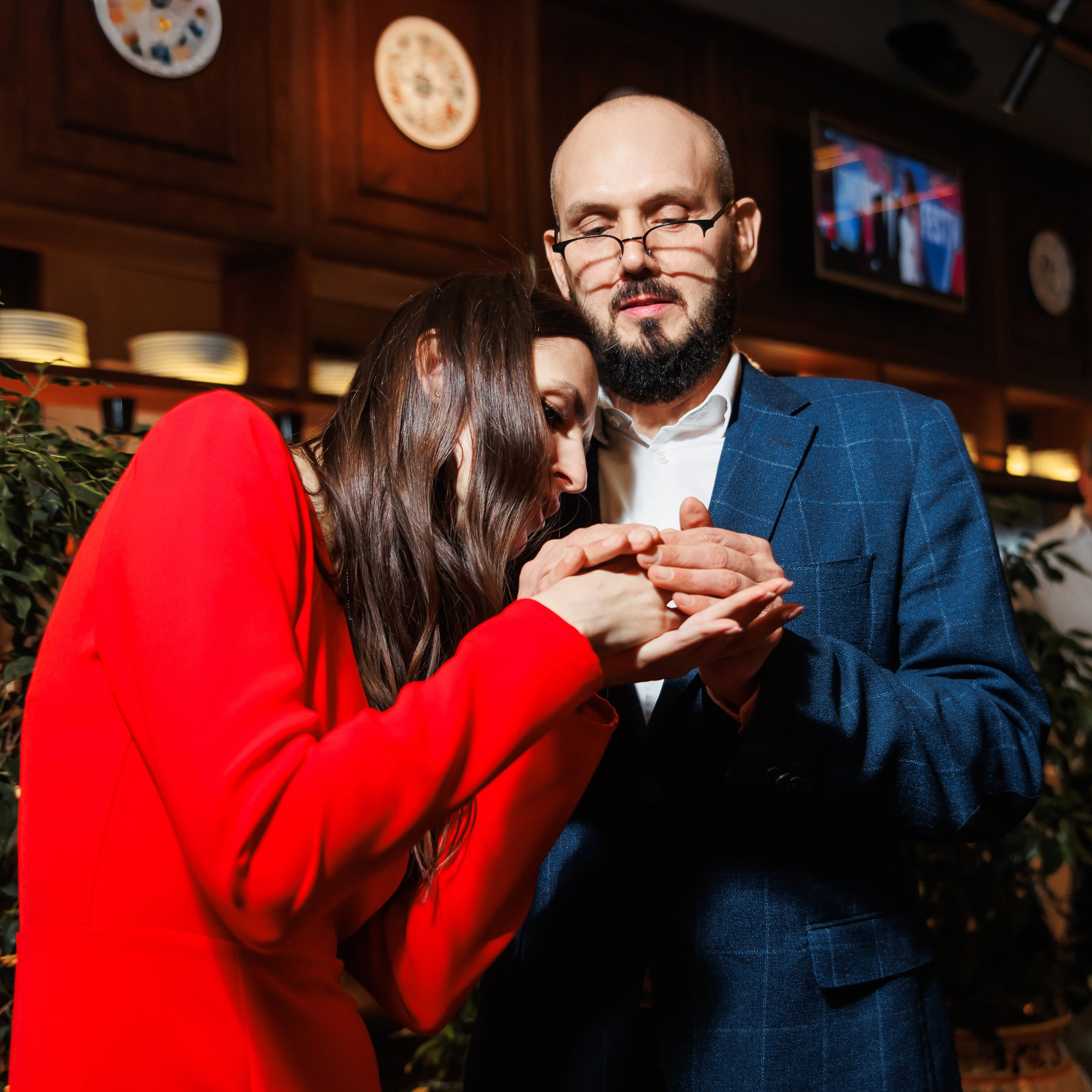 День Рождения в ресторане. Репортажный фотограф. Москва. Алина Ланская